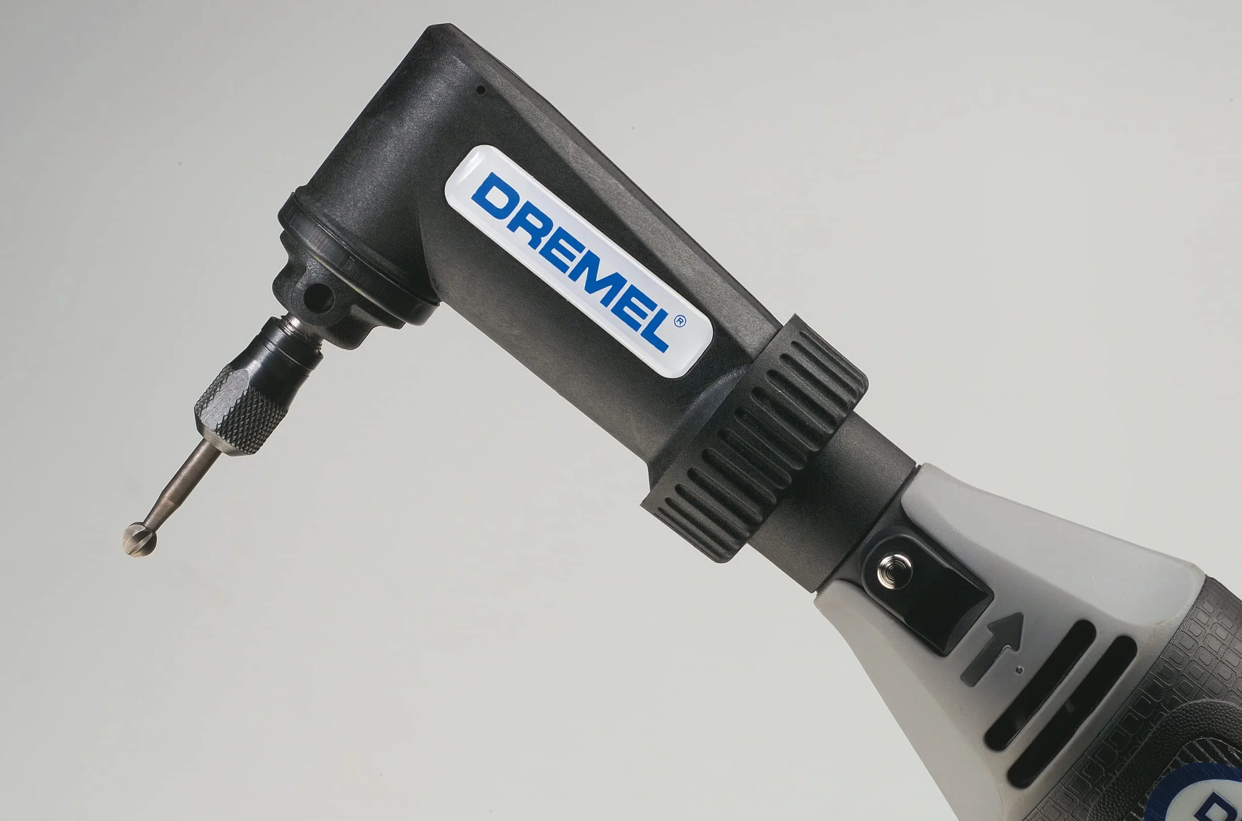 Dremel 575 nasadka kątowa do narzędzia obrotowego – mocowanie do wiertarki kątowej, czarne