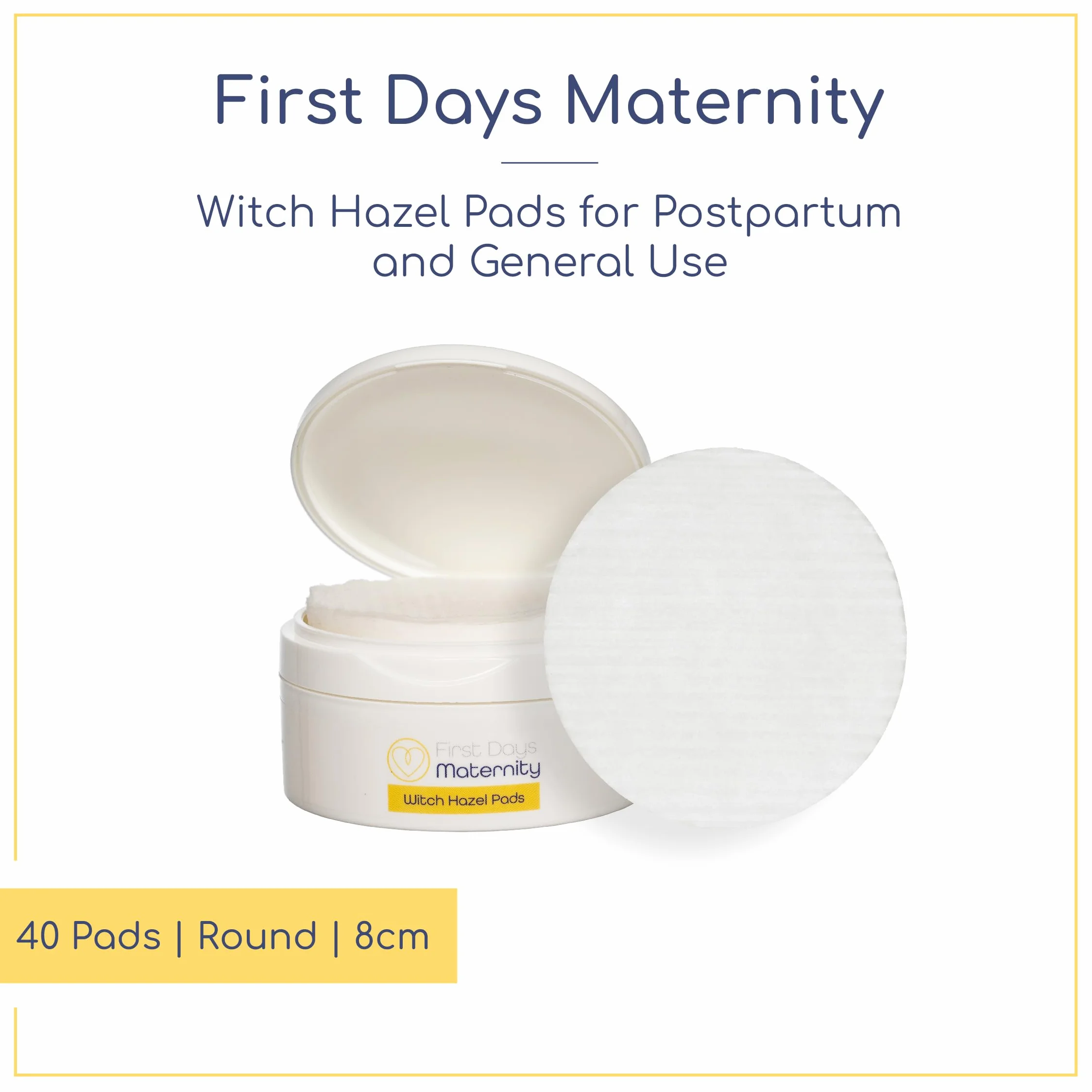 First Days Podpaski Poporodowe Oczar Wirginijski 40 Sztuk 8 cm