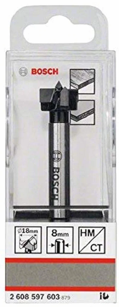 Bosch Professional 1 szt. Środkowiec, z węglikami spiekanymi (Ø 18 mm, Akcesoria wiertarek)