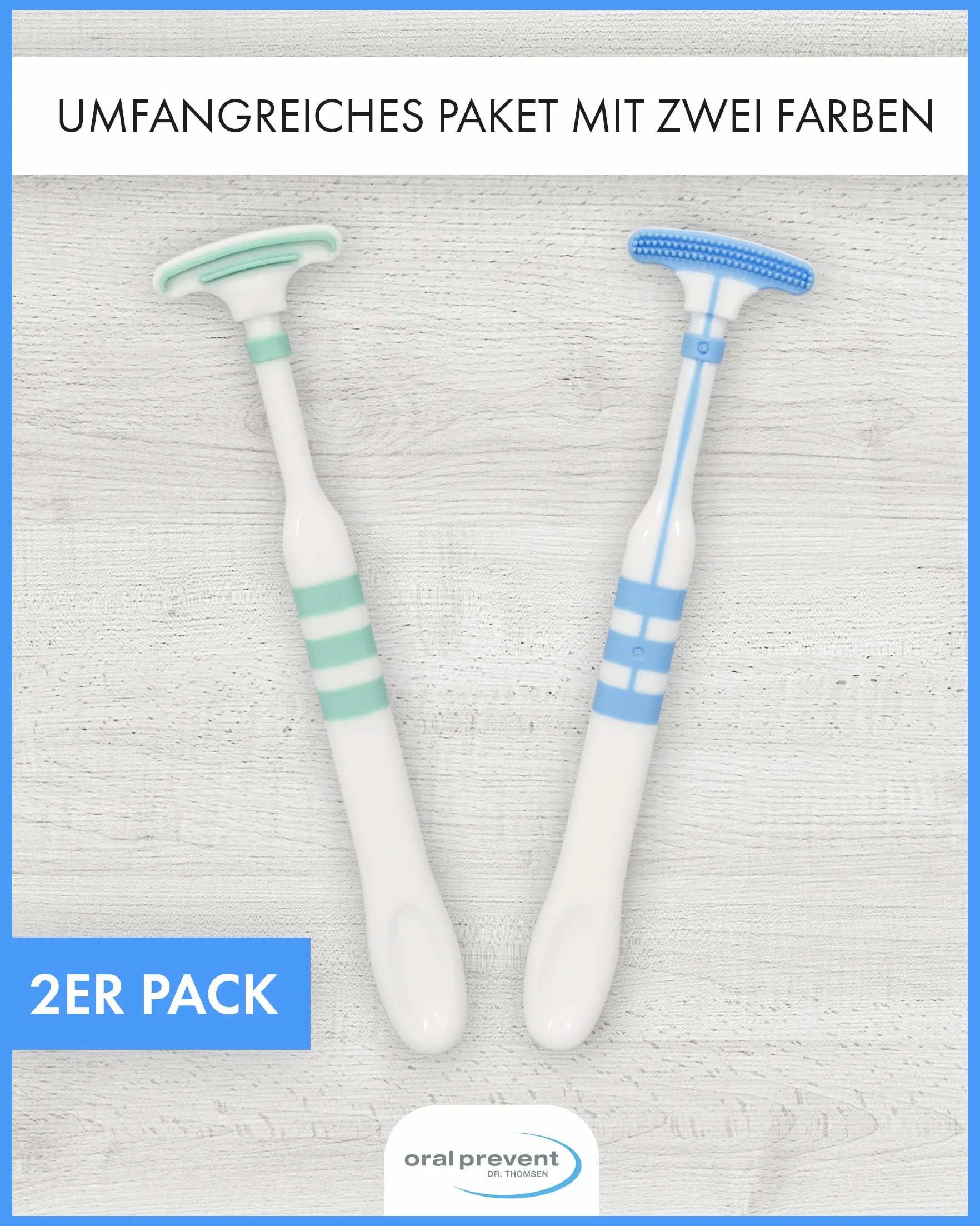 Środek do czyszczenia języka DUO – 2 sztuki w opakowaniu