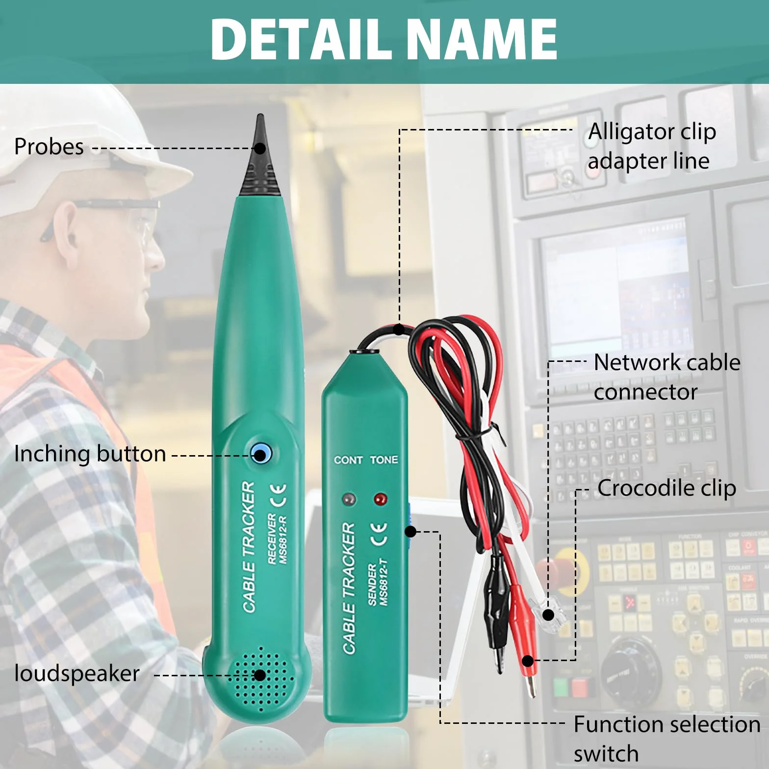 MS6812 Detektor zerwania kabla tester wielofunkcyjny