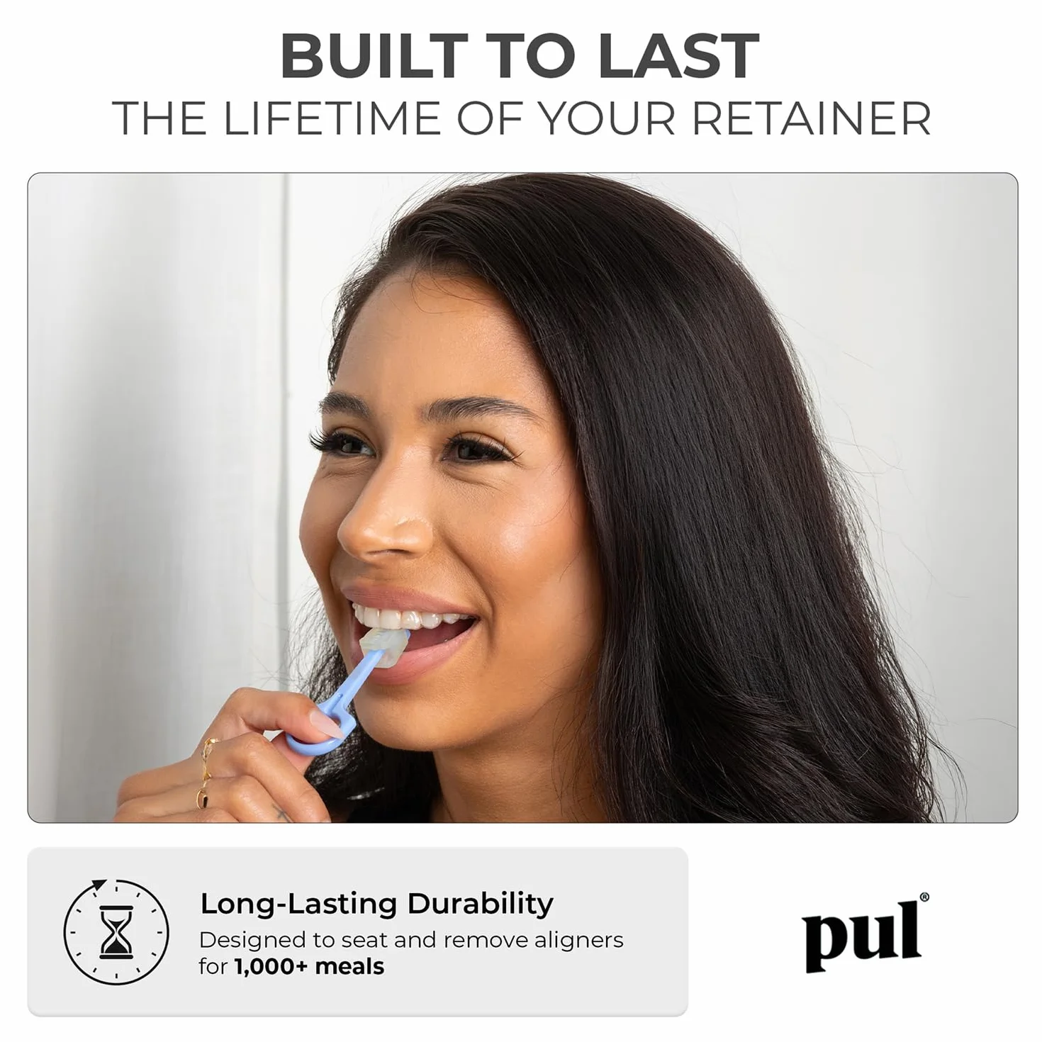 PUL System Wyrównywania Chewies and Remover Tool Combo dla Invisalign and Aligners (3 sztuki, pomarańczowy)