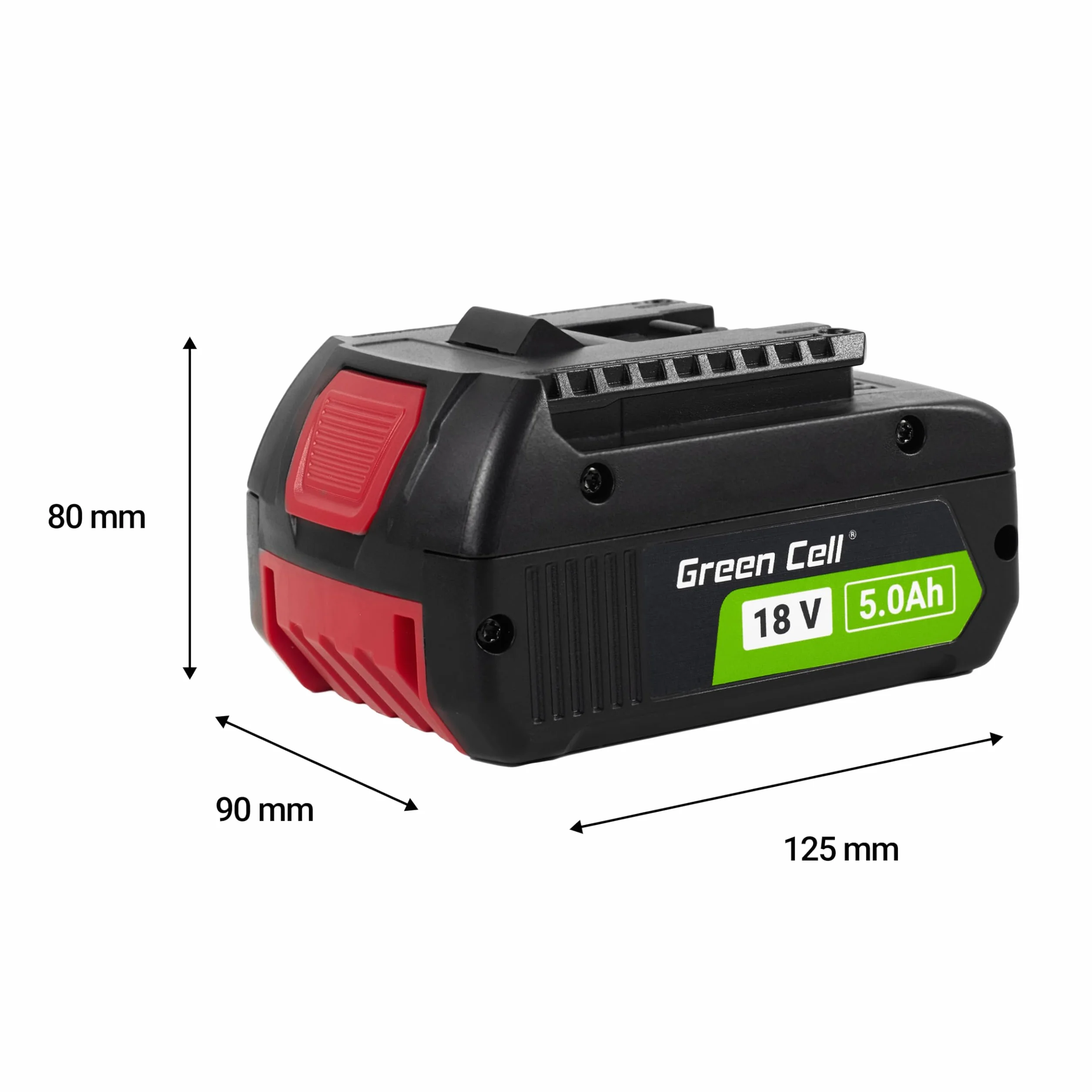 Green Cell Zapasowy akumulator 5 Ah 18 V Li-Ion do systemu Bosch Professional 18 V bateria GBA