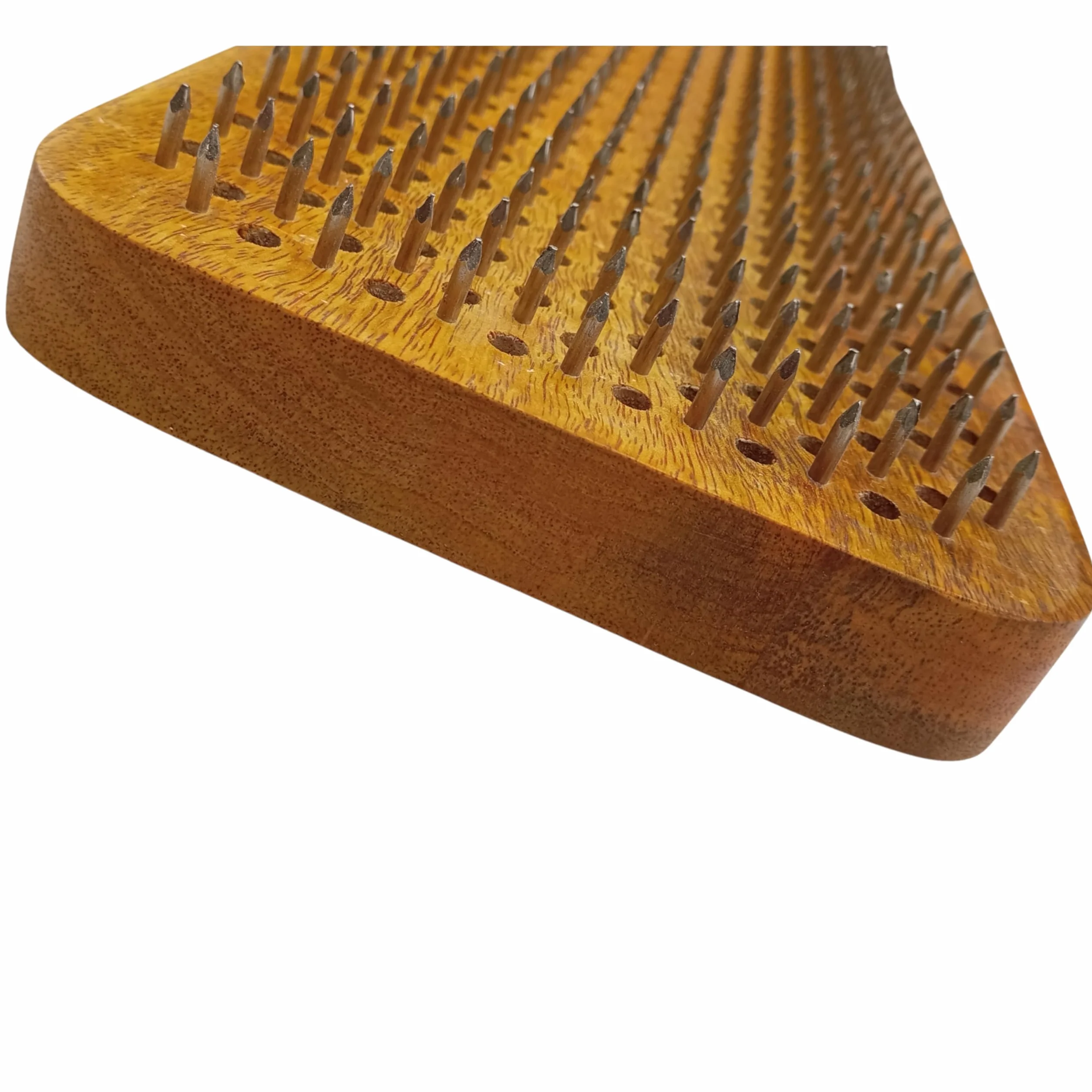 Deska Sadhu do ćwiczeń jogi, z drewna mango, 100% ręcznie wykonana, 3 rozmiary: 10 mm, 12 mm i 15 mm, łagodzi napięcia, wspomaga krążenie krwi, pomaga przy migrenach, zaburzeniach snu