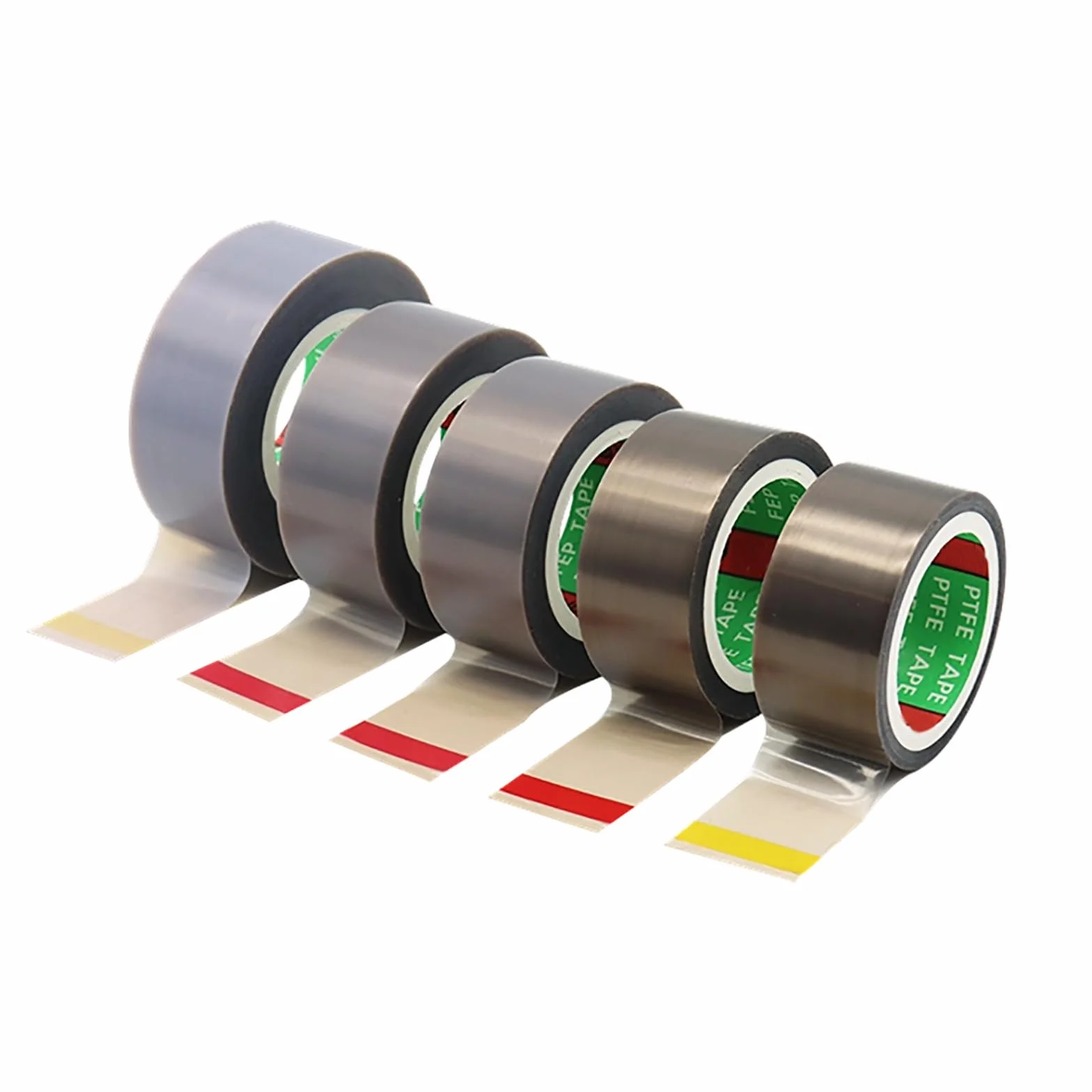 Taśma teflonowa, grubość 0,25 mm, szerokość 50-70, taśma klejąca PTFE do maszyn pakowania próżniowego i przemysłu elektrycznego, długość 10 metrów, 70(50mm)