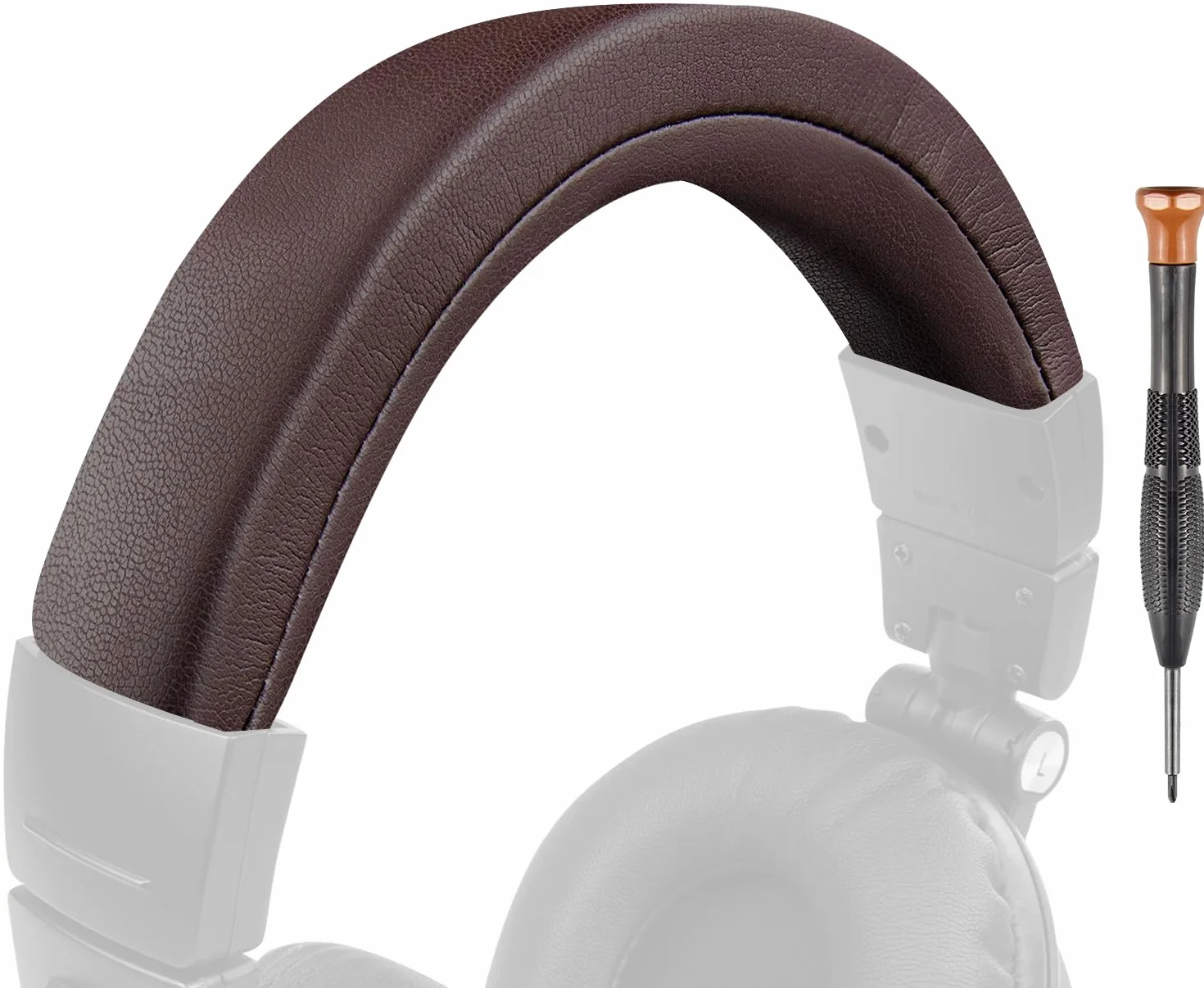 SOULWIT Osłona ochronna do Audio Technica ATH M50/M50X/M50XWH/M50XBT/M50XBT2/M50S/LE słuchawki pałąk opaska na głowę