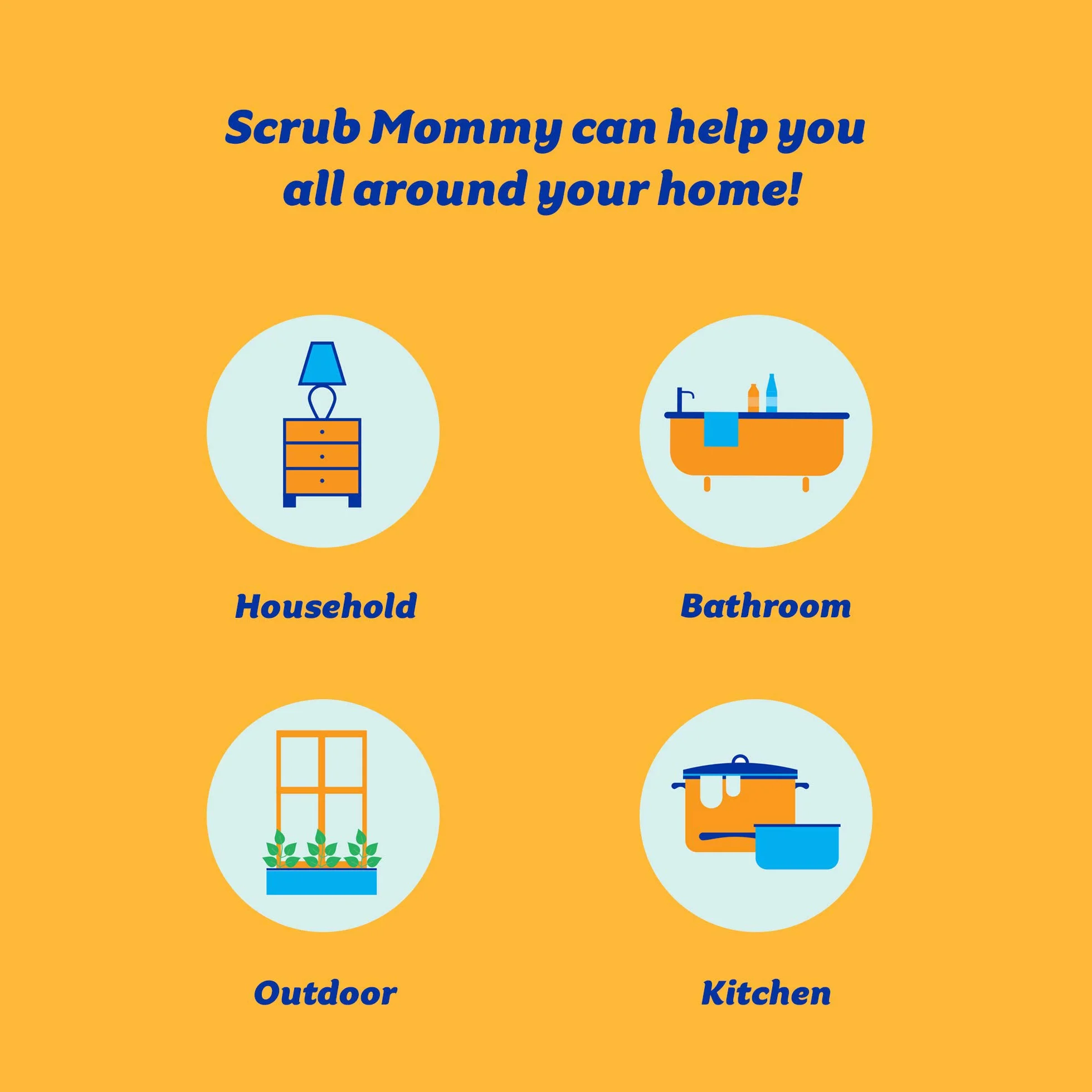 Scrub Daddy Scrub Mommy Gąbki do Czyszczenia, Różowy, 2 sztuki