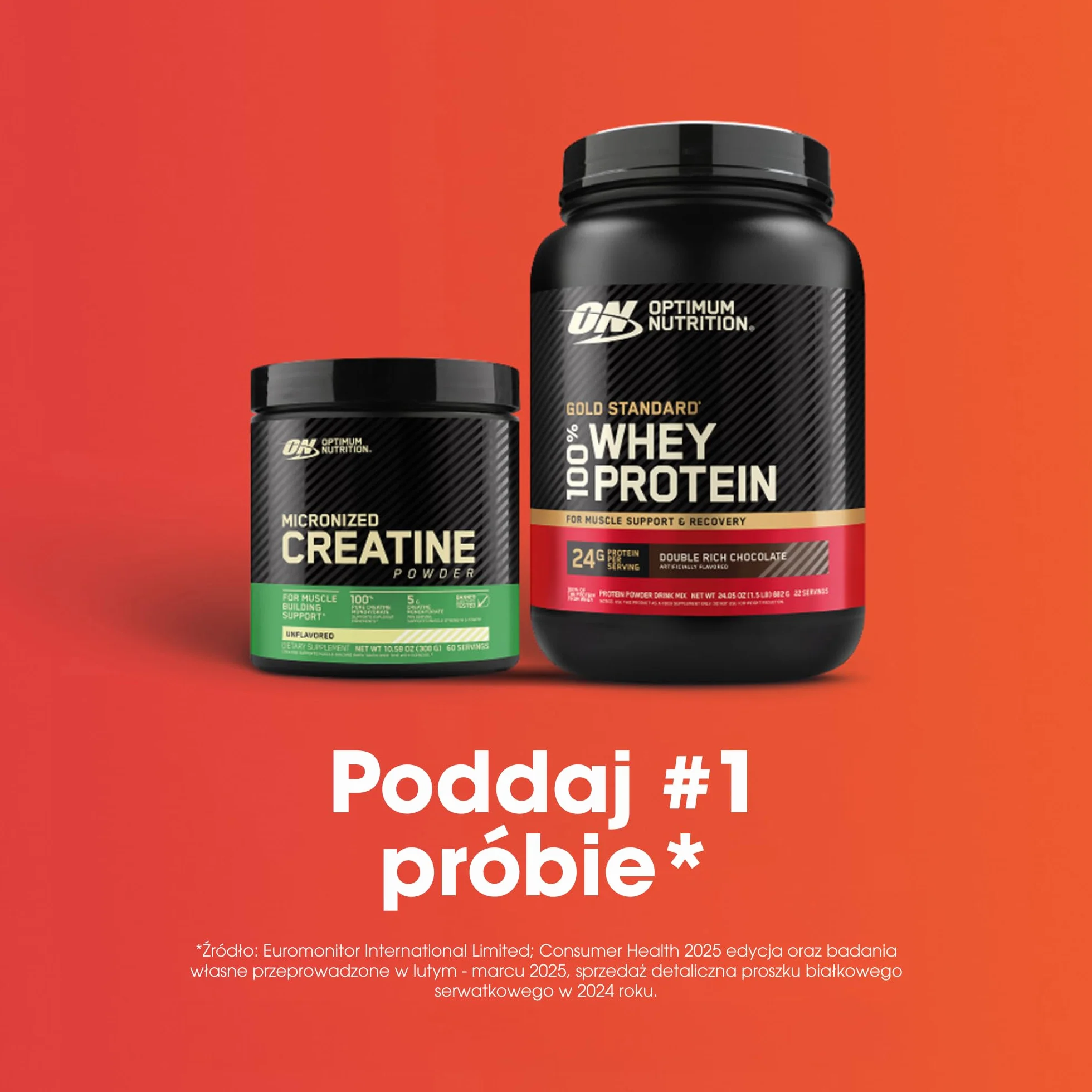 Optimum Nutrition Micronised Creatine Powder, 100% czystego monohydratu kreatyny w proszku dla wydolności i mocy mięśni, Bezsmakowy, 93 porcje, 317 g