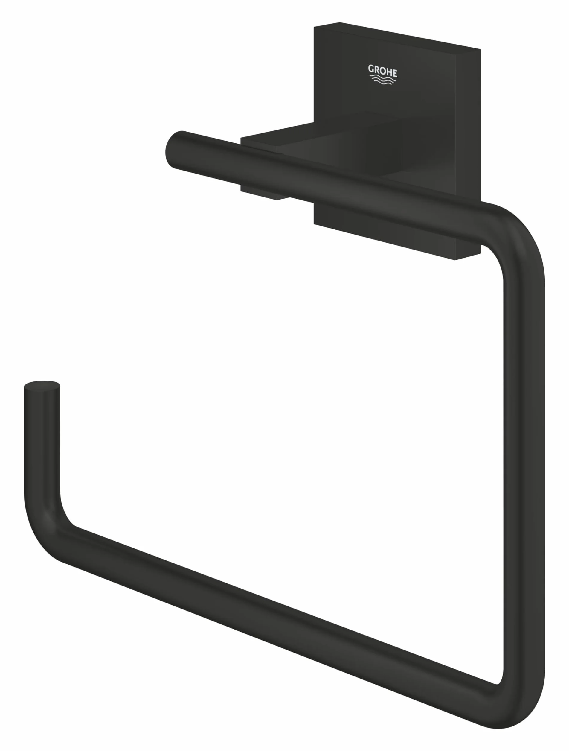 GROHE Start Cube Quickfix- Wieszak na ręczniki, Czarny Matowy 409752430