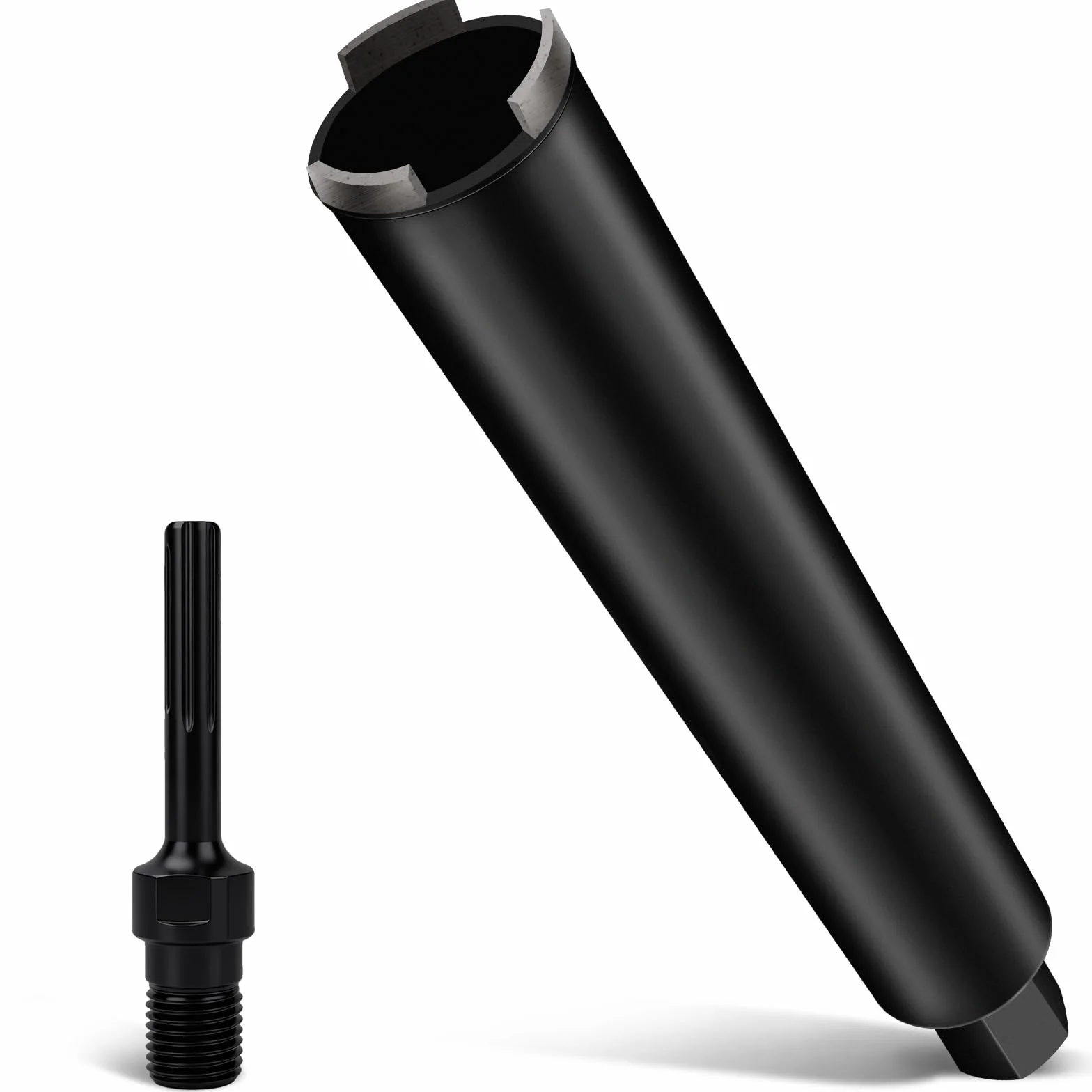 Diamentowa koronka wiertnicza Ø 25 mm z SDS Max, 1 ¼" diamentowa koronka wiertnicza, L 460 mm, pogłębiacz puszek koronka wiertnicza wiertło rdzeniowe wiertło na mokro/sucho, otwornica do płytek do
