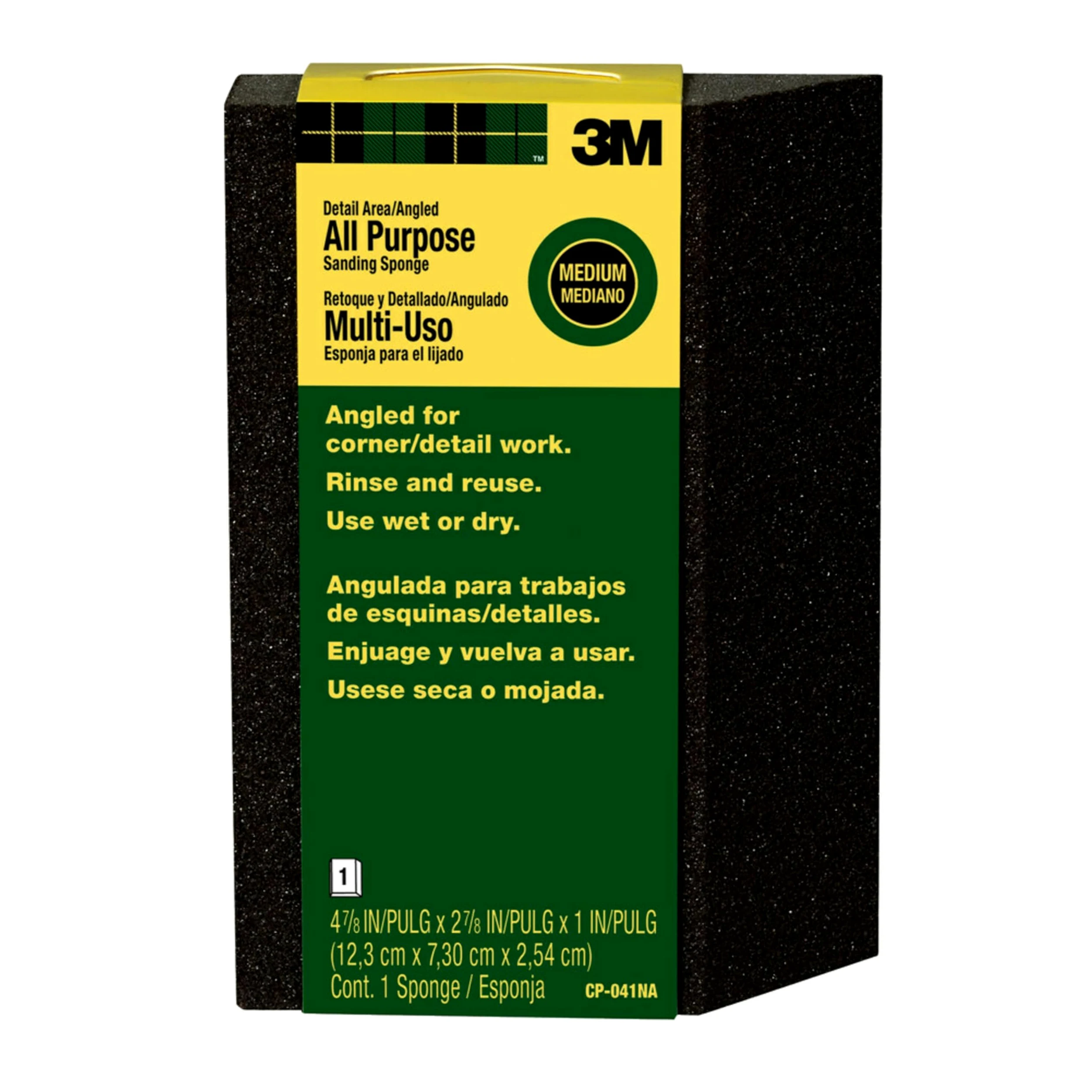 3M CP-041NA CP-041 Sanding Sponge, 1,