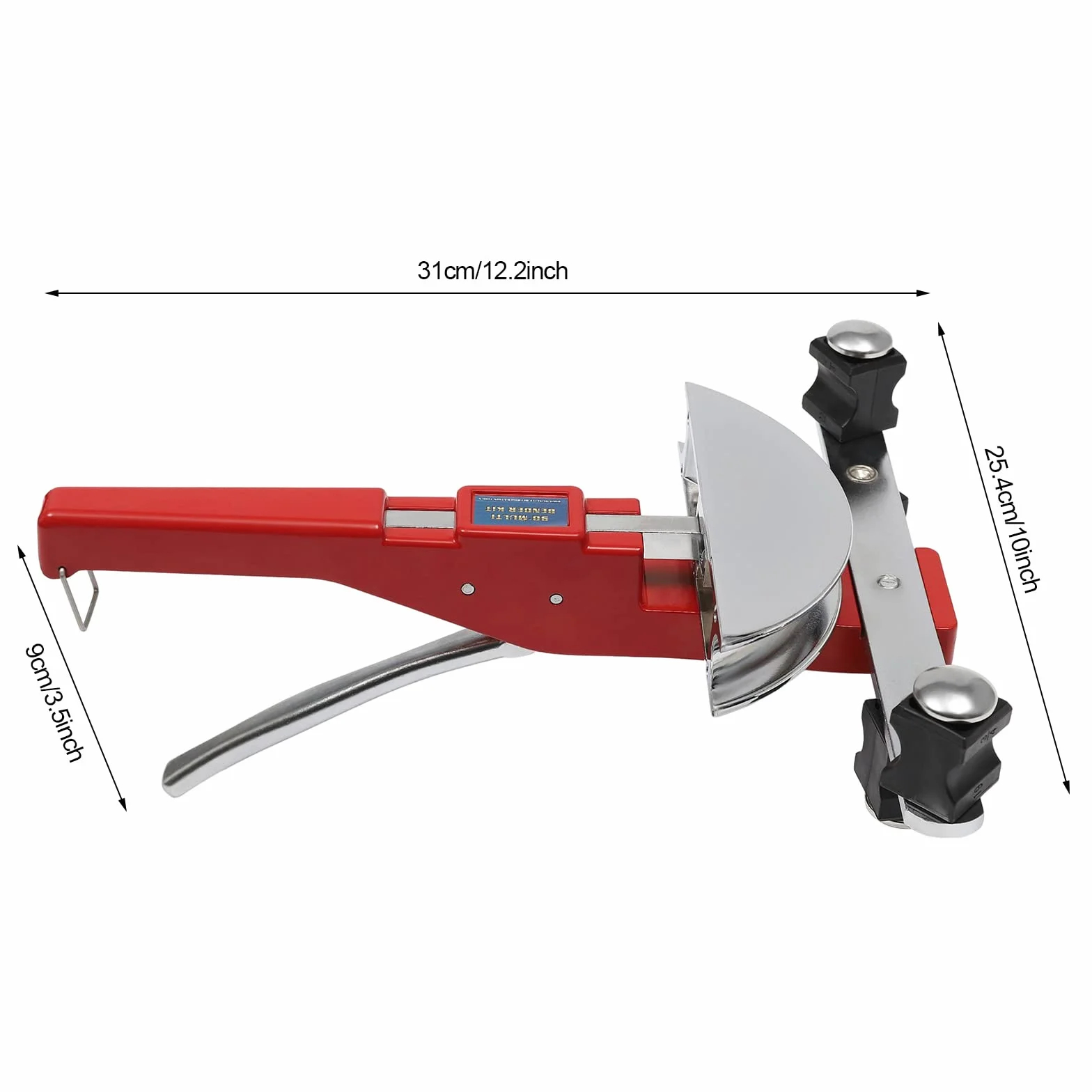 Ręczna giętarka do rur 90 stopni, giętarka do rur 6-22 mm, promień gięcia metalowa, ręczna giętarka do rur stalowych, narzędzie do gięcia rur aluminiowych, narzędzie do gięcia rur miedzianych