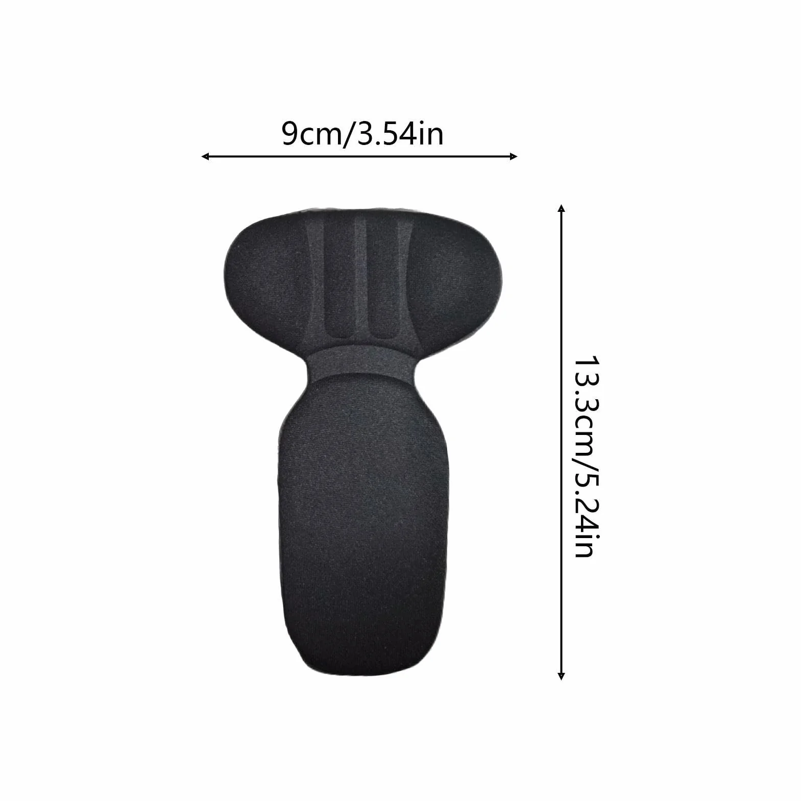 Heel Slip Stopper Ankle Relief Insoles 5.24x3.54 Inches Protector Grip Friction Prevention Cushion Shoe Back Pads Footwear Accessories
