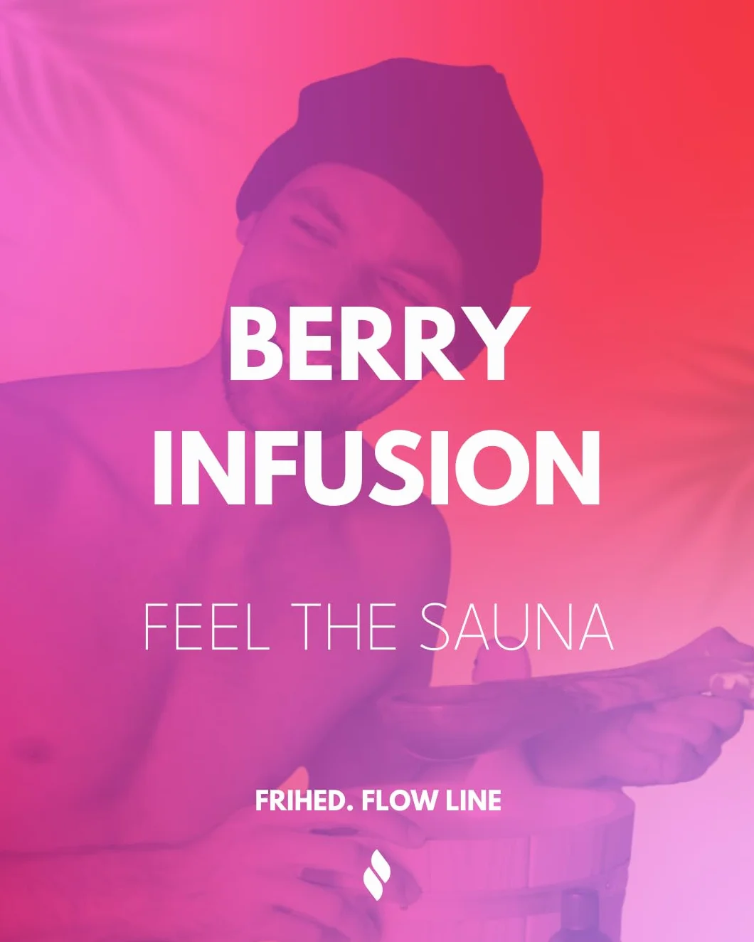 frihed. Napar do sauny Berry Infusion, Truskawka & Śmietana, skoncentrowane olejki, słodki zapach, szklana butelka