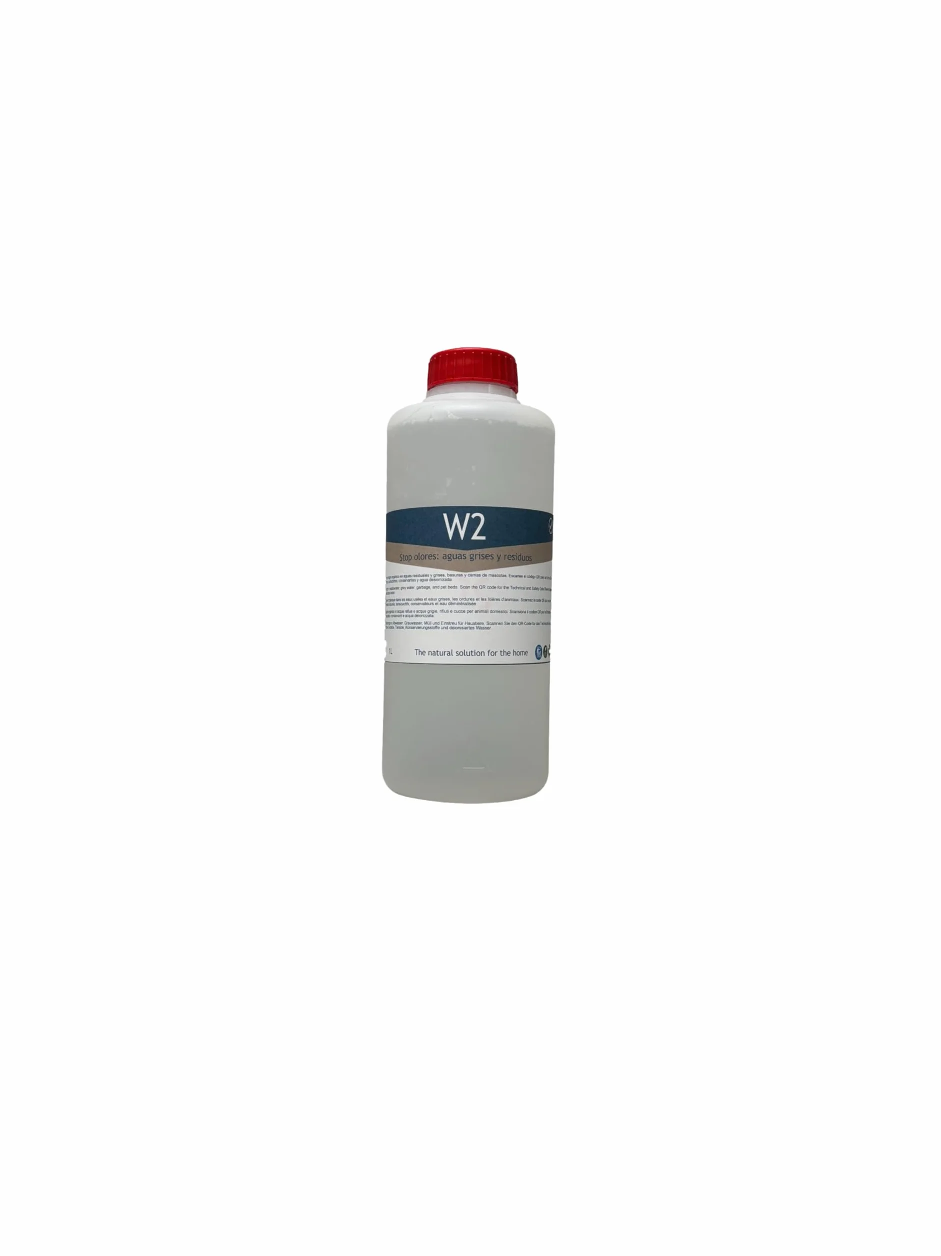 W2 1L Płyn Odorless Odor Eliminator na zapachy z kanalizacji w rurach spustowych, szambach, rurociągach, odświeżacz powietrza w łazience, odpływy toaletowe, odpływy podłogowe.