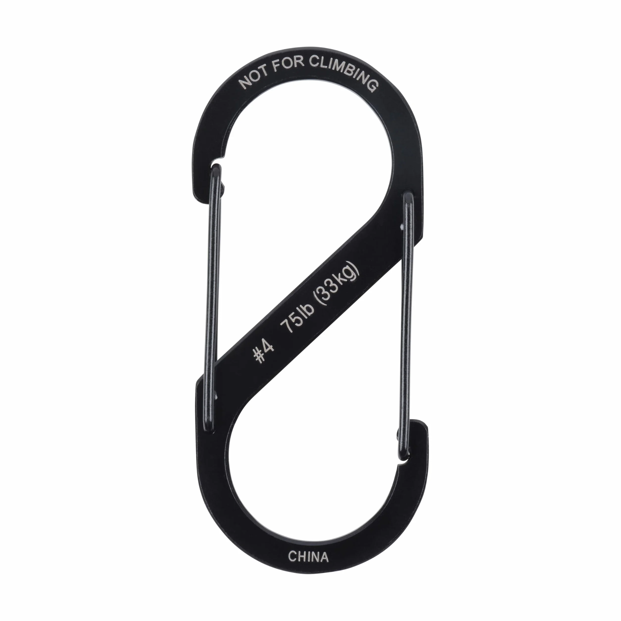 Nite Ize Uniseks S-Biner Dual Carabiner SB234-03-01 Zestaw Karabińczyków, Czarny, 3 sztuki