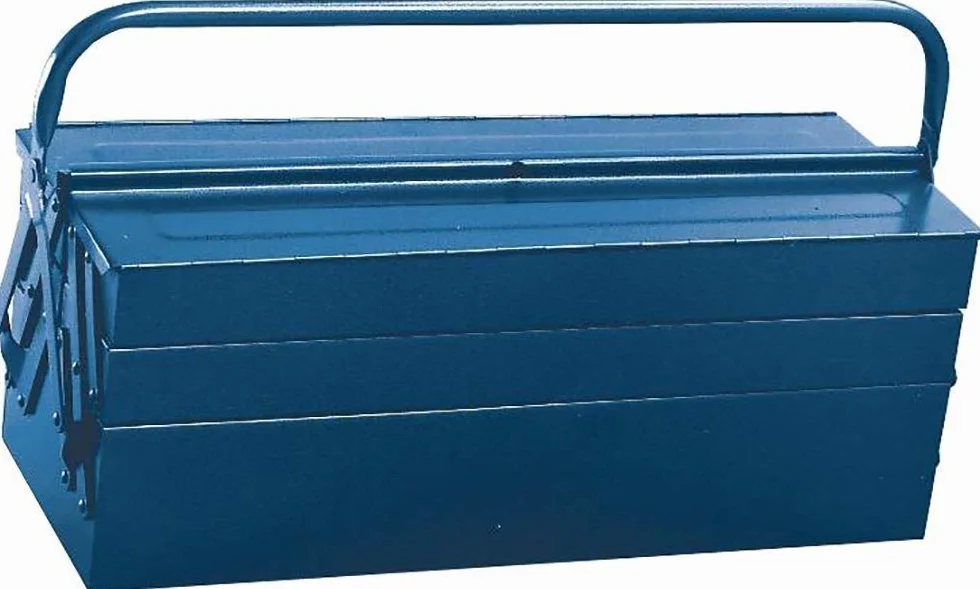Skrzynka narzędziowa z blachy stalowej 5-częściowa 600x200x200mm