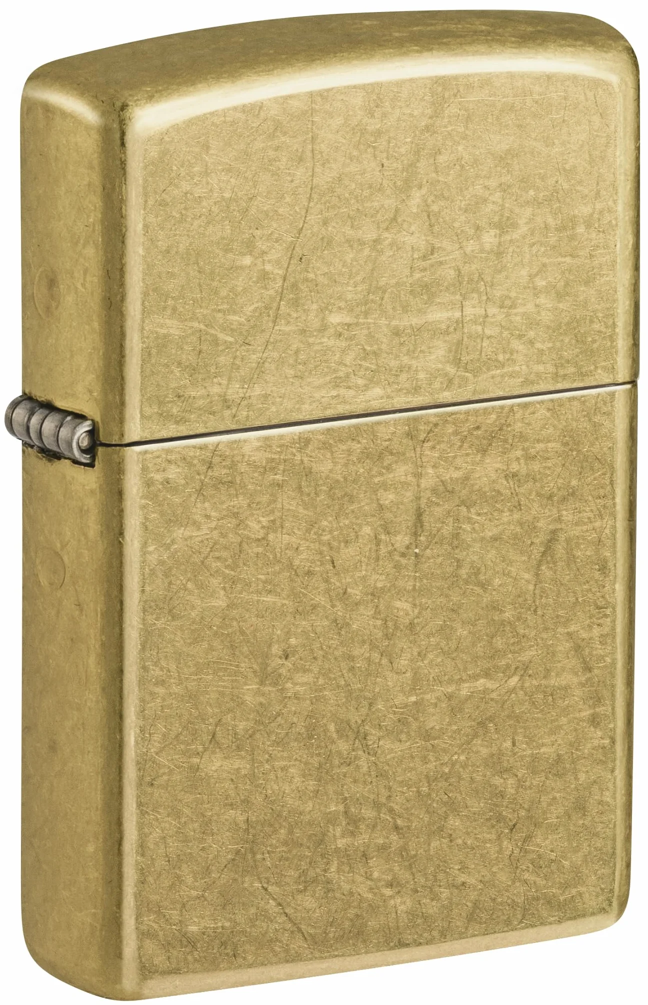 Zippo Street Brass Zapalniczka Sztormowa, Mosiądz, Model Podstawowy, do Napełniania, Wielokrotnego Użytku, Wiatroodporna Konstrukcja, Pudełko Prezentowe, Wyprodukowana w USA,