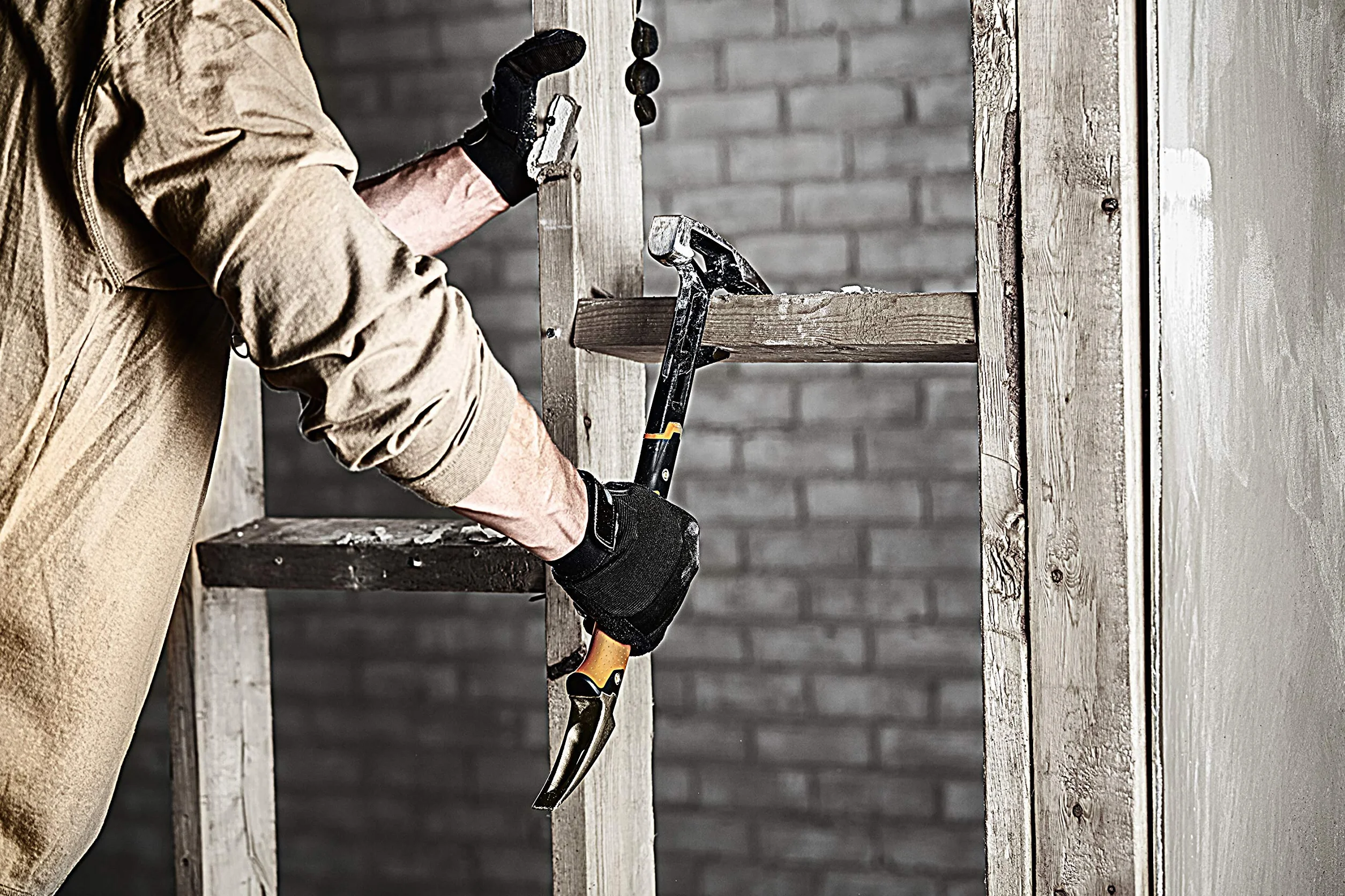 Fiskars Narzędzie do wyburzania IsoCore M, 46,2 cm, 1,38 kg, Czarny/Pomarańczowy