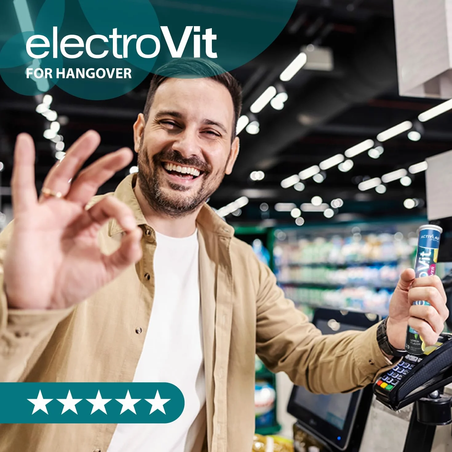 Activlab ElectroVit ULGA W KACU tabletki musujące 20 sztuk cytrynowy elektrolity glukoza witamina C B6 magnez cynk