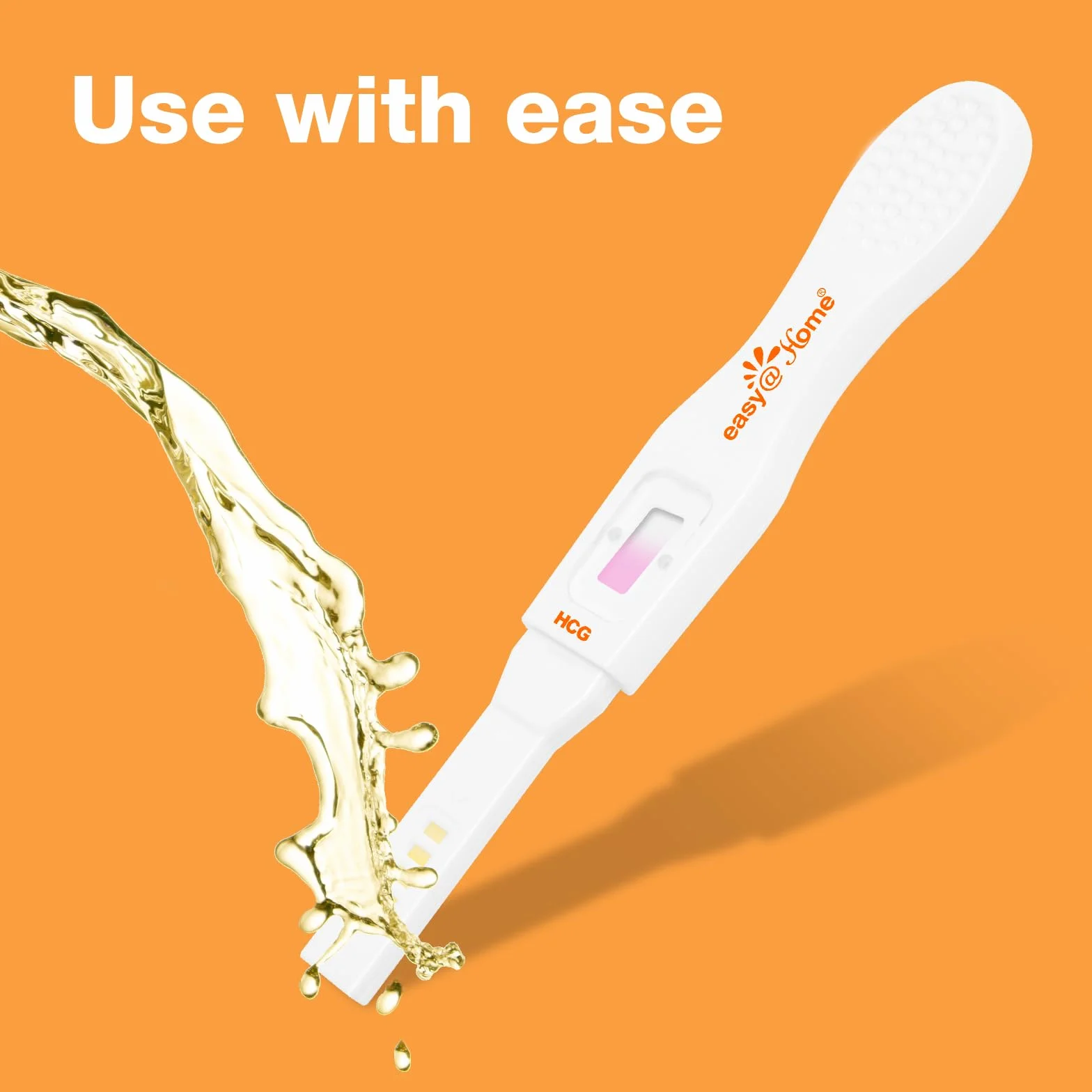 Pałeczki testowe HCG do wczesnego wykrywania: Testy ciążowe Easy@Home 3 HCG 10mIU/mL Dokładne wyniki z francuską inteligentną aplikacją Premom Fertility Tracker | 3 HCG Midstreams