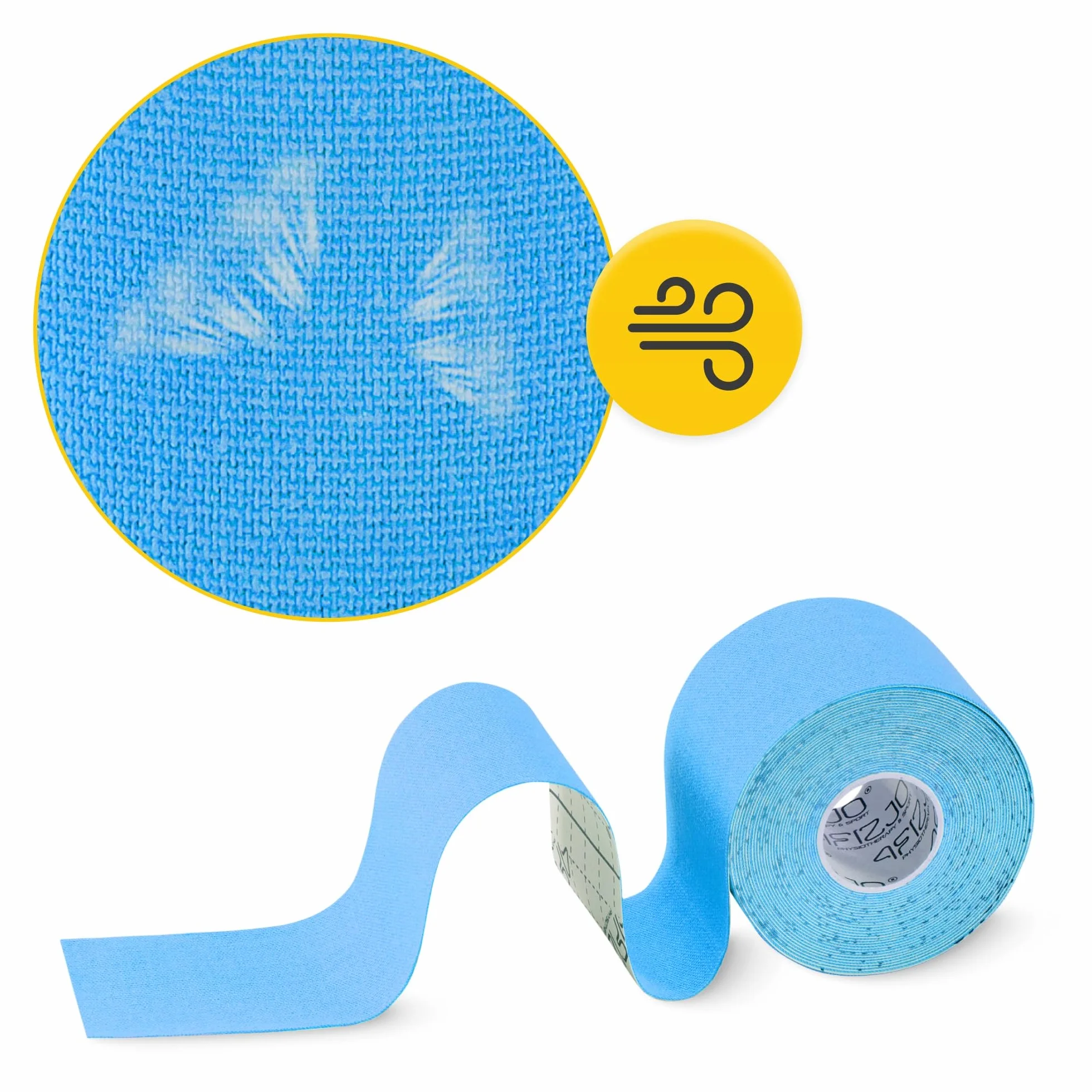 TAPE TEJPY KINESIOTAPING WODOODPORNE HIPOALERGICZNE TAŚMA PLASTRY KINESIO