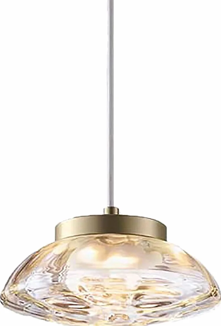 Nowoczesne kryształowe żyrandole kuchenne kreatywne oświetlenie LED salon jadalnia vintage rustykalne okrągłe lampy sufitowe, złoty, 20 x 150 cm