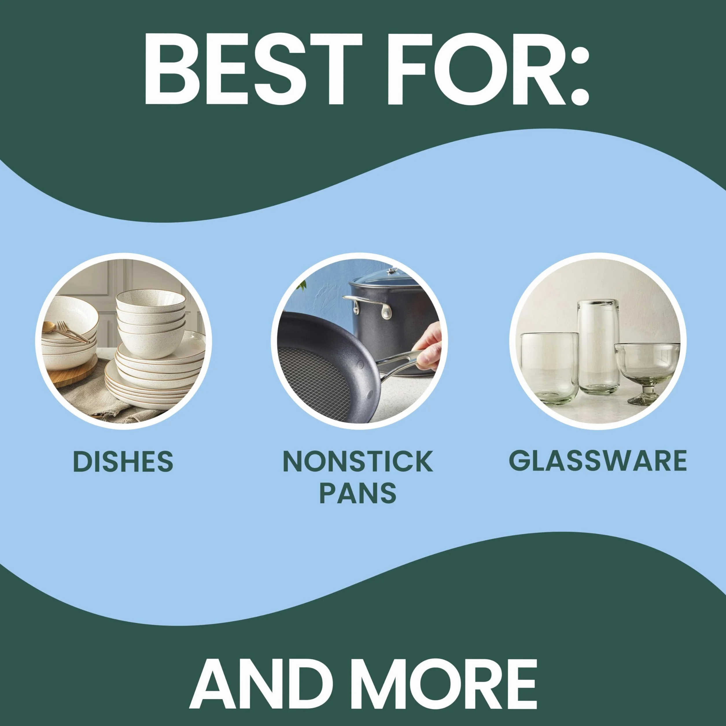 Scotch-Brite Dishwand Kit Wkład do Czyścików Kuchennych, Niebieski, 10 Sztuk