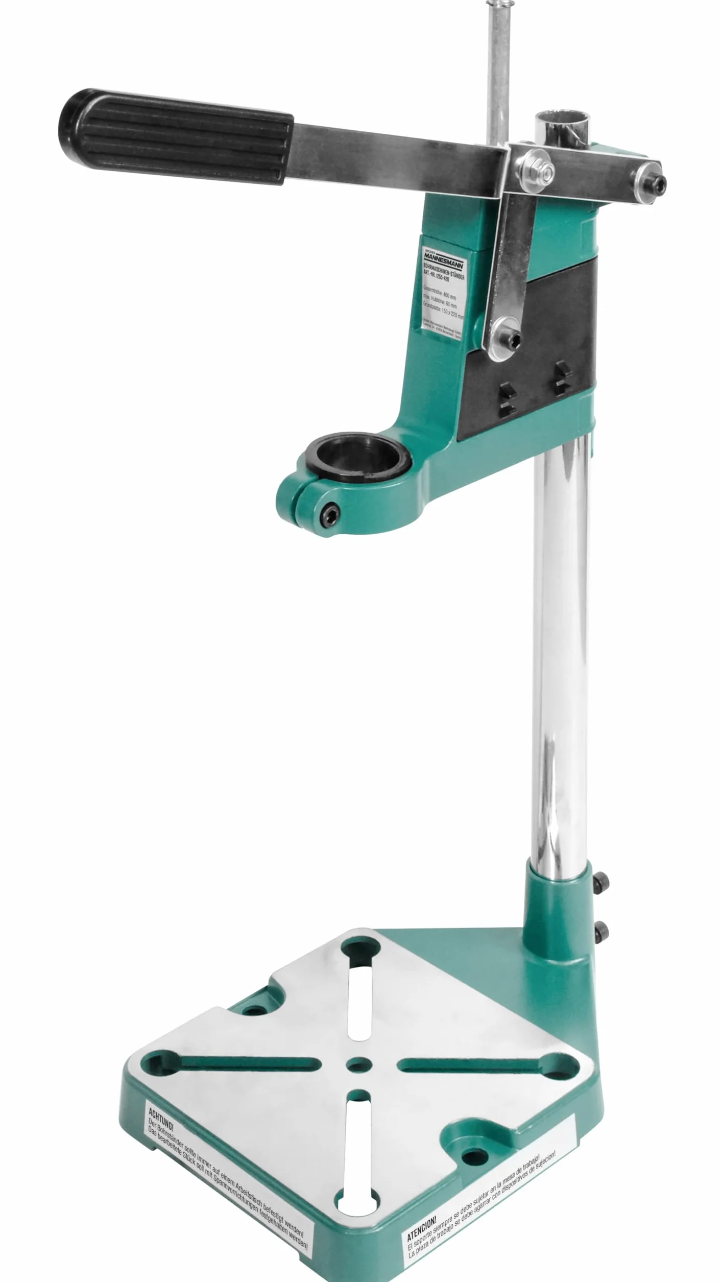 Brüder Mannesmann Stojak wiertarski 420 mm, M 1255-420