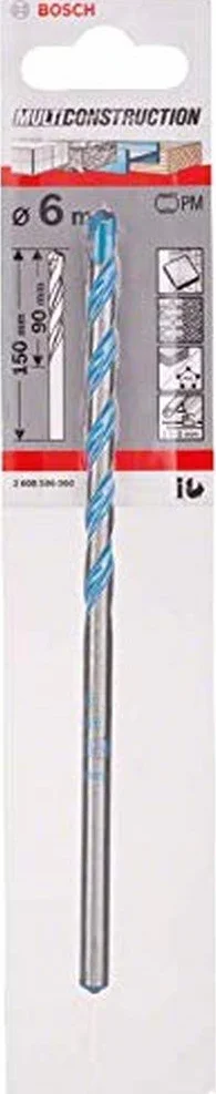 Bosch Profesional Wiertła wielozadaniowe CYL-9 Multi Construction 6 x 90 x 150 mm, d 5,5 mm