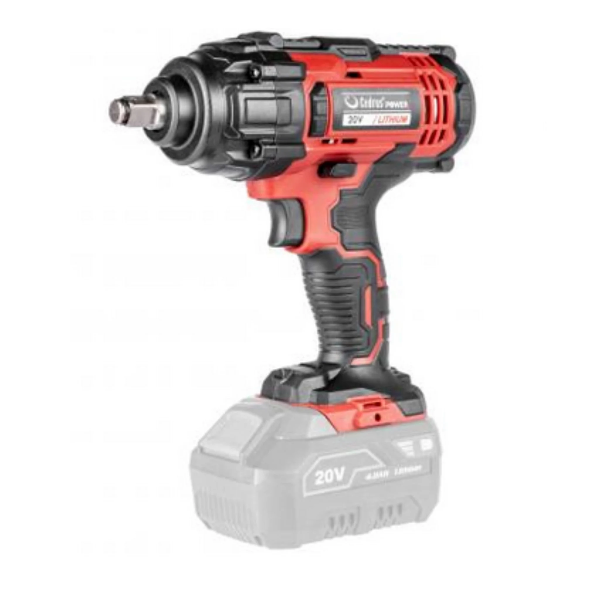 Akumulatorowa wkrętarka udarowa 20 V Cedrus IW400Li – moment obrotowy 400 Nm, czworokątny 1/2", 5-stopniowa regulacja momentu obrotowego, LED, klips do paska – bez akumulatora i ładowarki