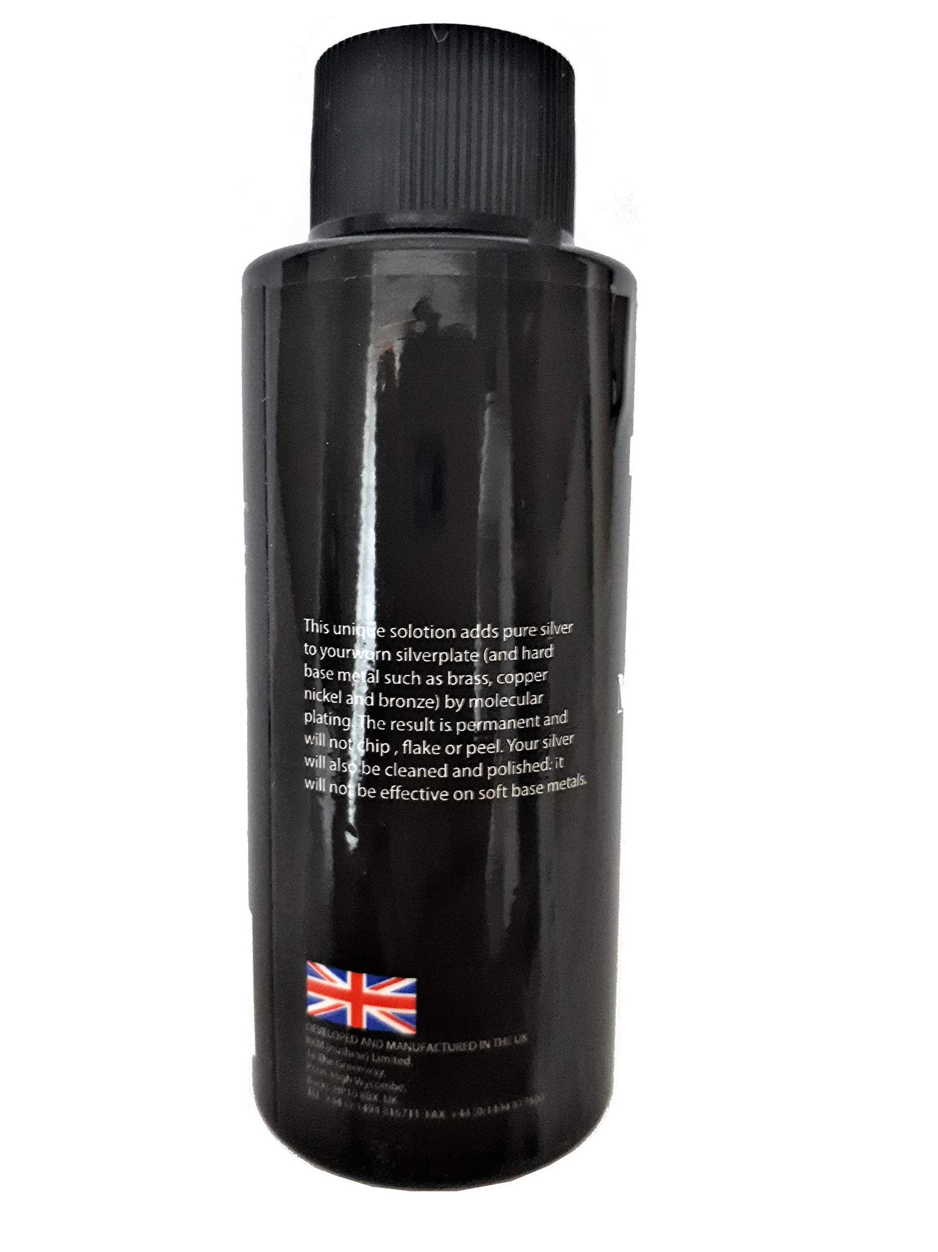 Nushine Roztwór do konserwacji srebra 50 ml - zawiera czyste srebro (idealne do noszenia srebra)