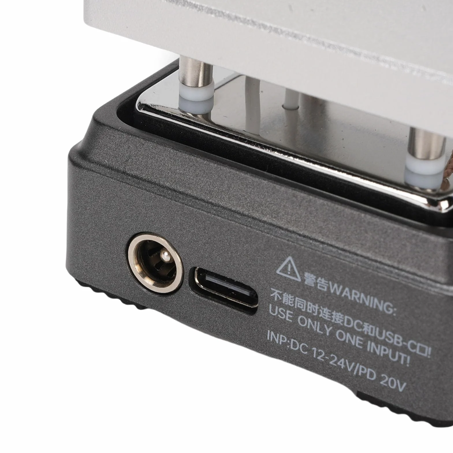 Jeffergarden 150W USB C Lutownicza Płyta Grzewcza z Ekranem LCD i Stacją Podgrzewania do Naprawy Płytek PCB BGA SMD 80-350°C 50x50 Mm