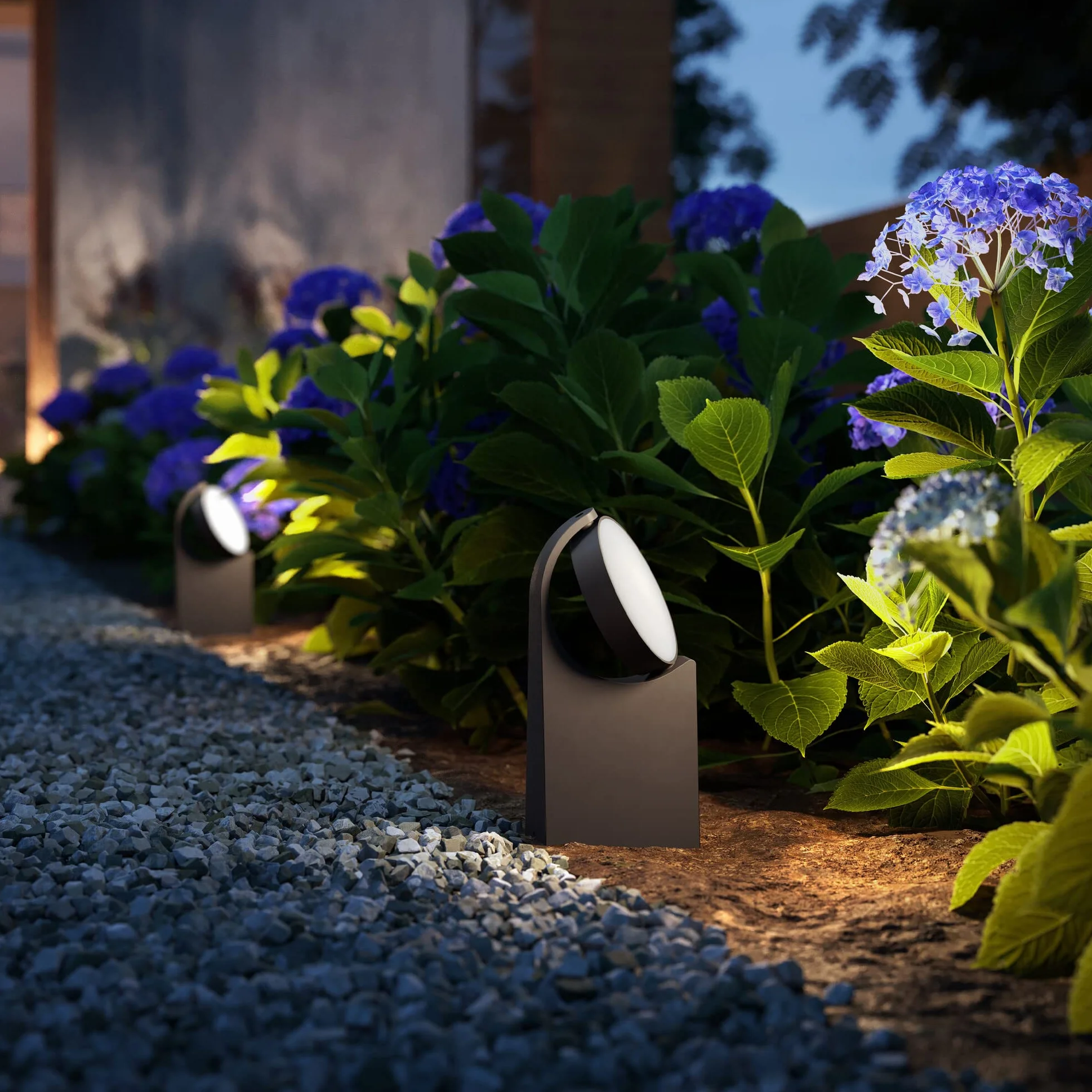 Philips LED Zewnętrzna lampa stojąca Mimosa 7W 2700K, gruntowa, ochrona IP44