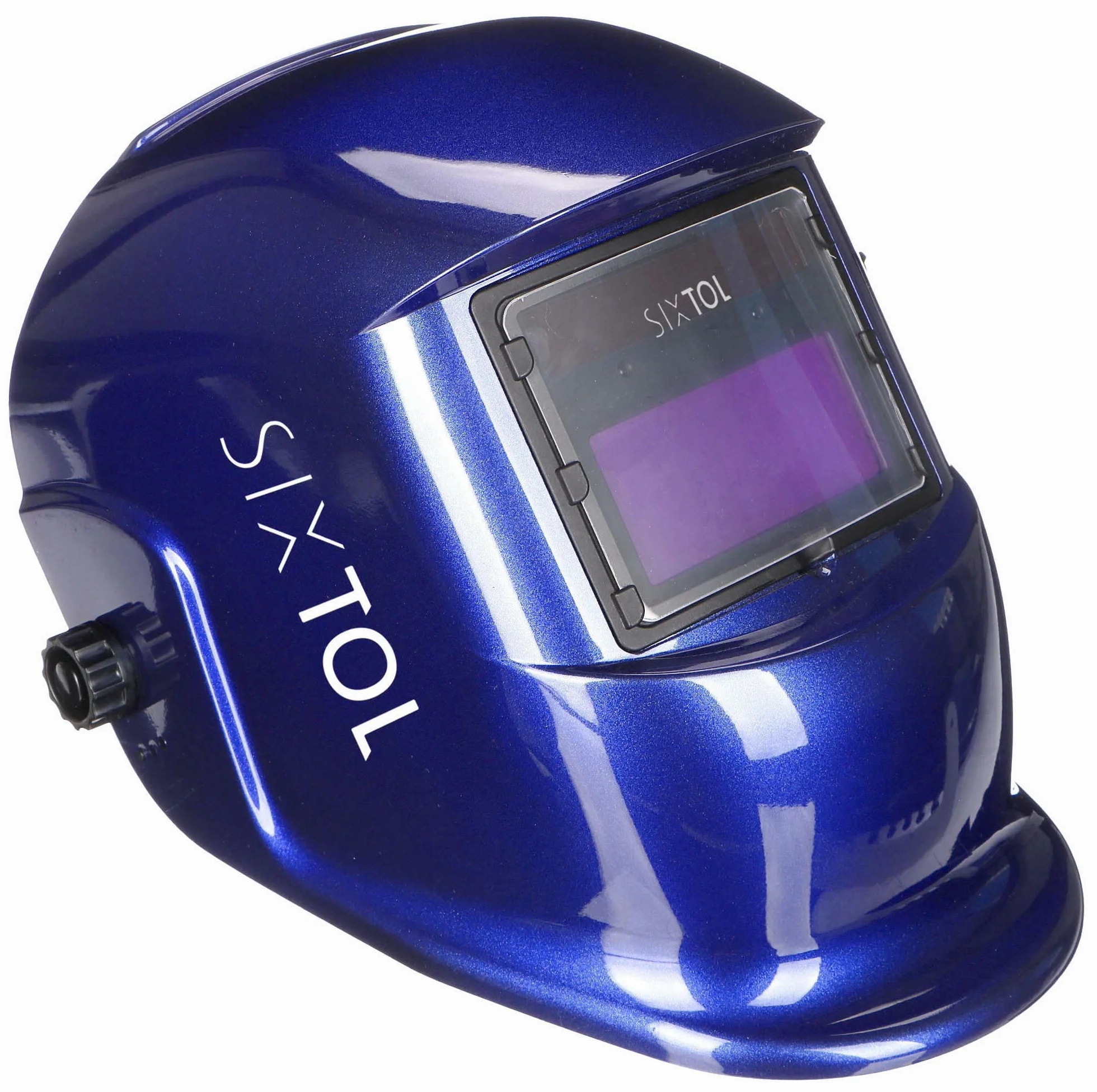 WELDING MASK 3 | samościemniająca przyłbica spawalnicza | DIN 9-13 | filtr solarny | niebieska