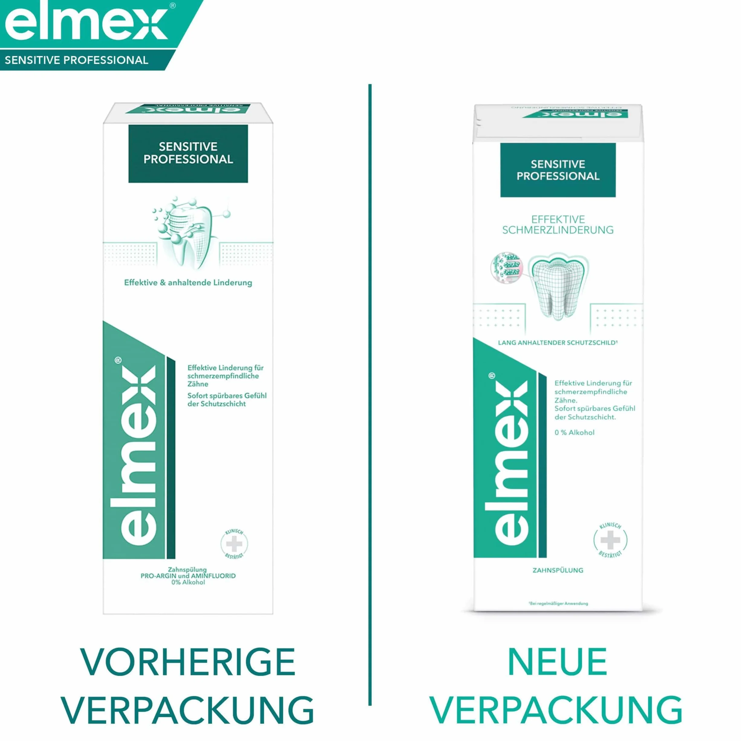 Elmex Sensitive Professional Płyn do Płukania Zębów, 400 ml