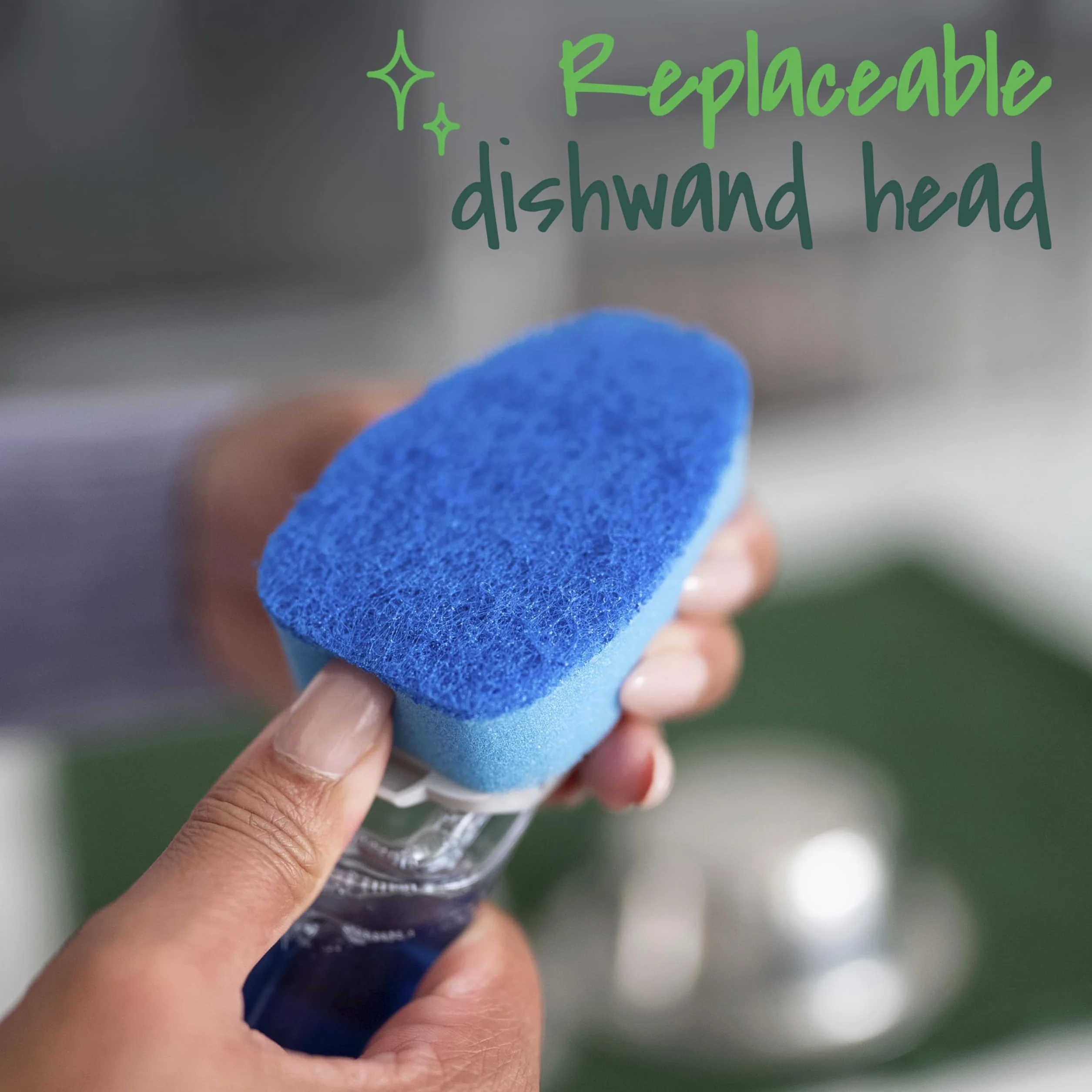 Scotch-Brite Dishwand Kit Wkład do Czyścików Kuchennych, Niebieski, 10 Sztuk