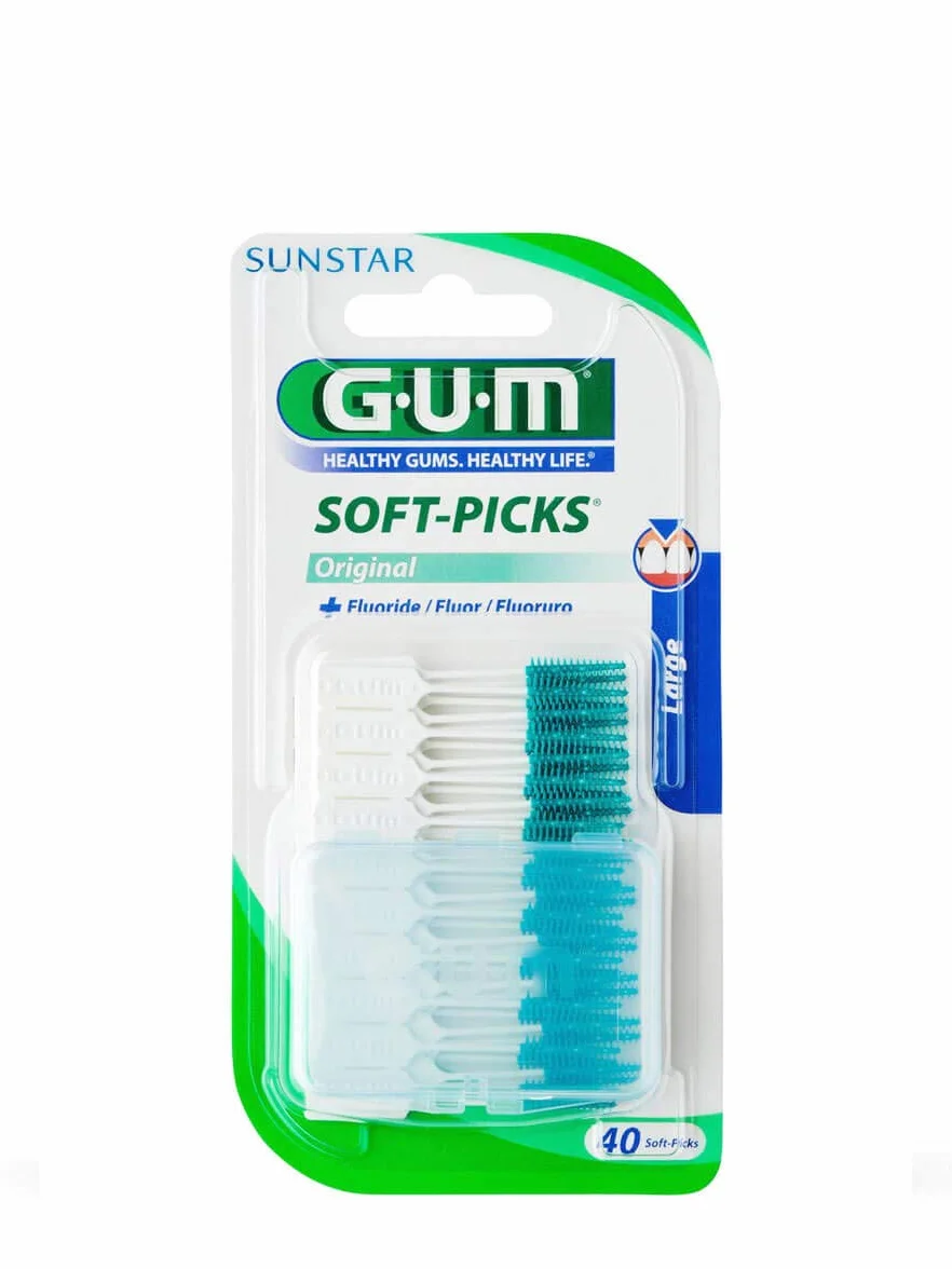Gum Ręczne szczoteczki do zębów, 40 sztuk