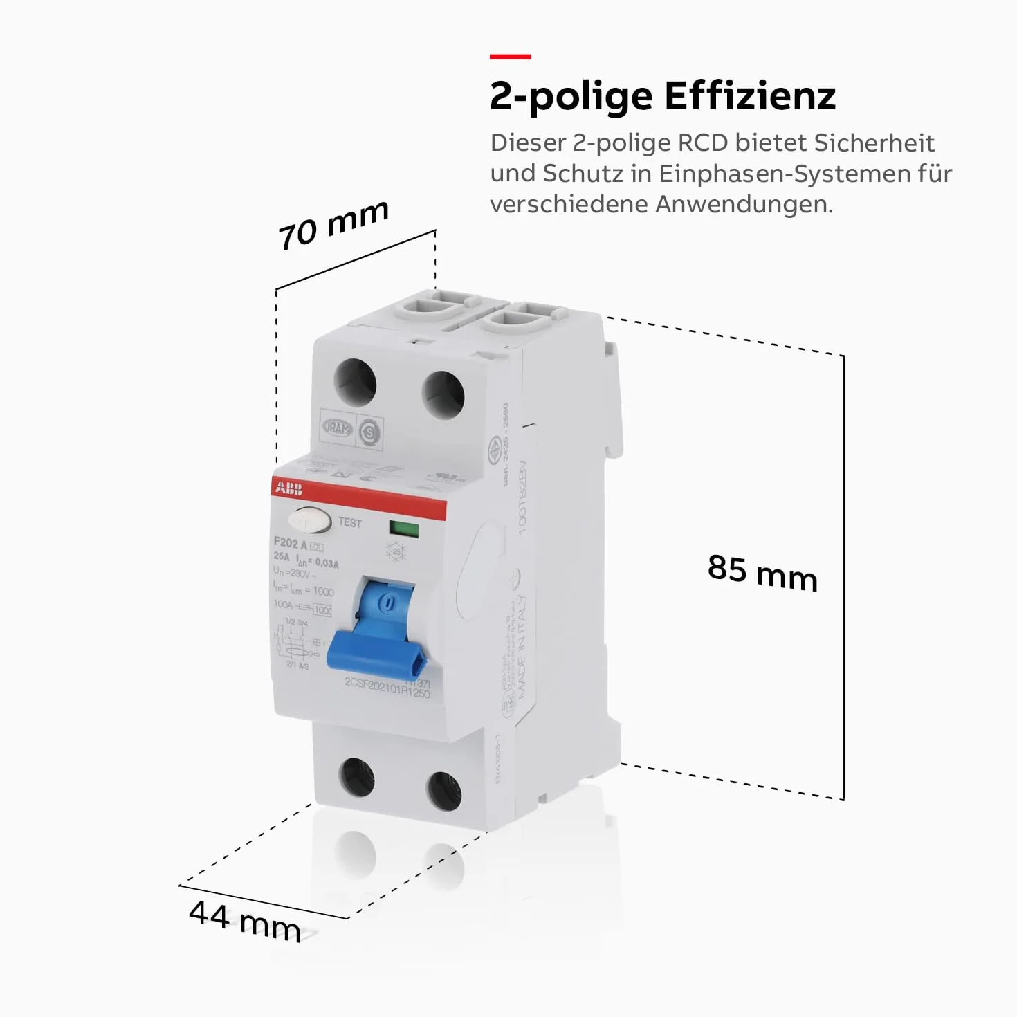 ABB akcesorium do warsztatu i serwisu 2CSF202101R1250