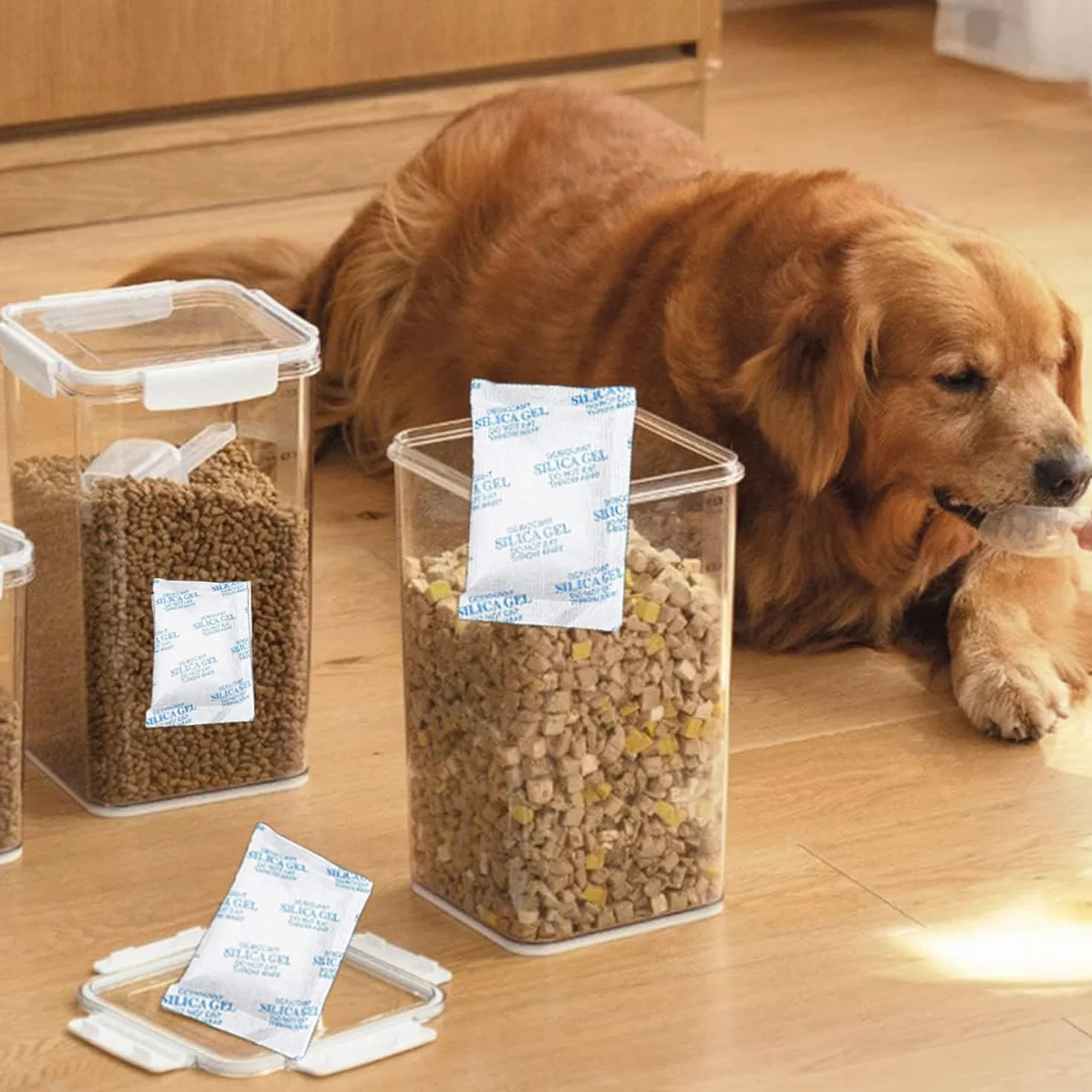 20 sztuk 20g torebki z żelem krzemionkowym, torebki z żelem krzemionkowym, żel krzemionkowy, środek osuszający, klasy spożywczej, osuszacz powietrza, absorbent wilgoci, usuwa wilgoć
