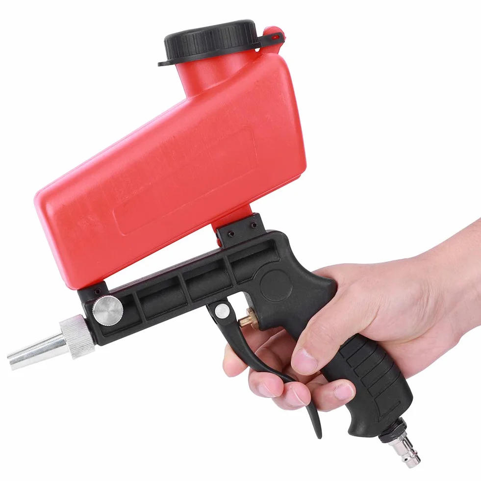 YWBL-WH Mini pneumatyczny pistolet do piaskowania ręczny pistolet natryskowy piaskarka ręczny pistolet pneumatyczny