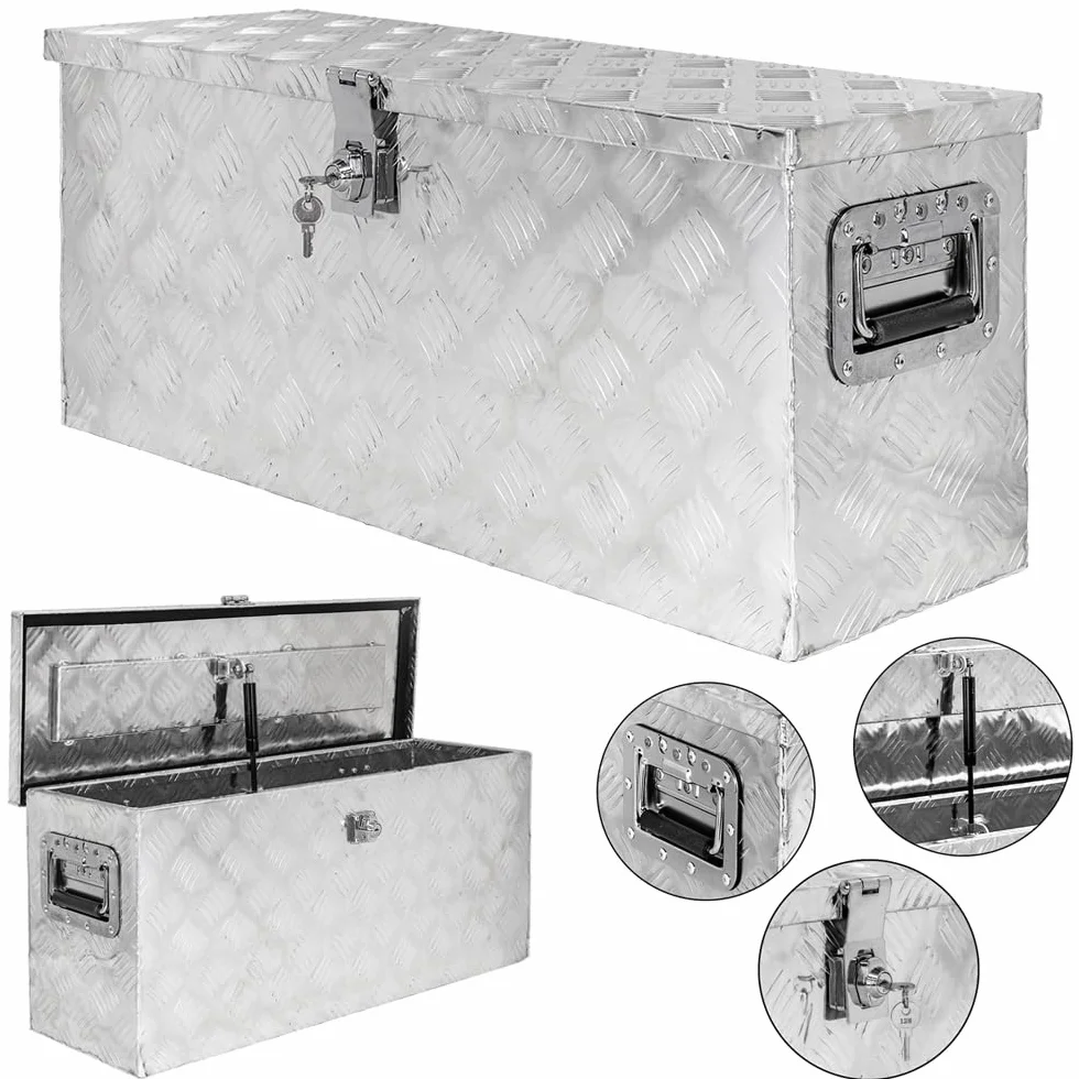 Truckbox D055 Trucky skrzynka na narzędzia, aluminiowa skrzynka na dyszle, skrzynka na narzędzia, aluminiowa
