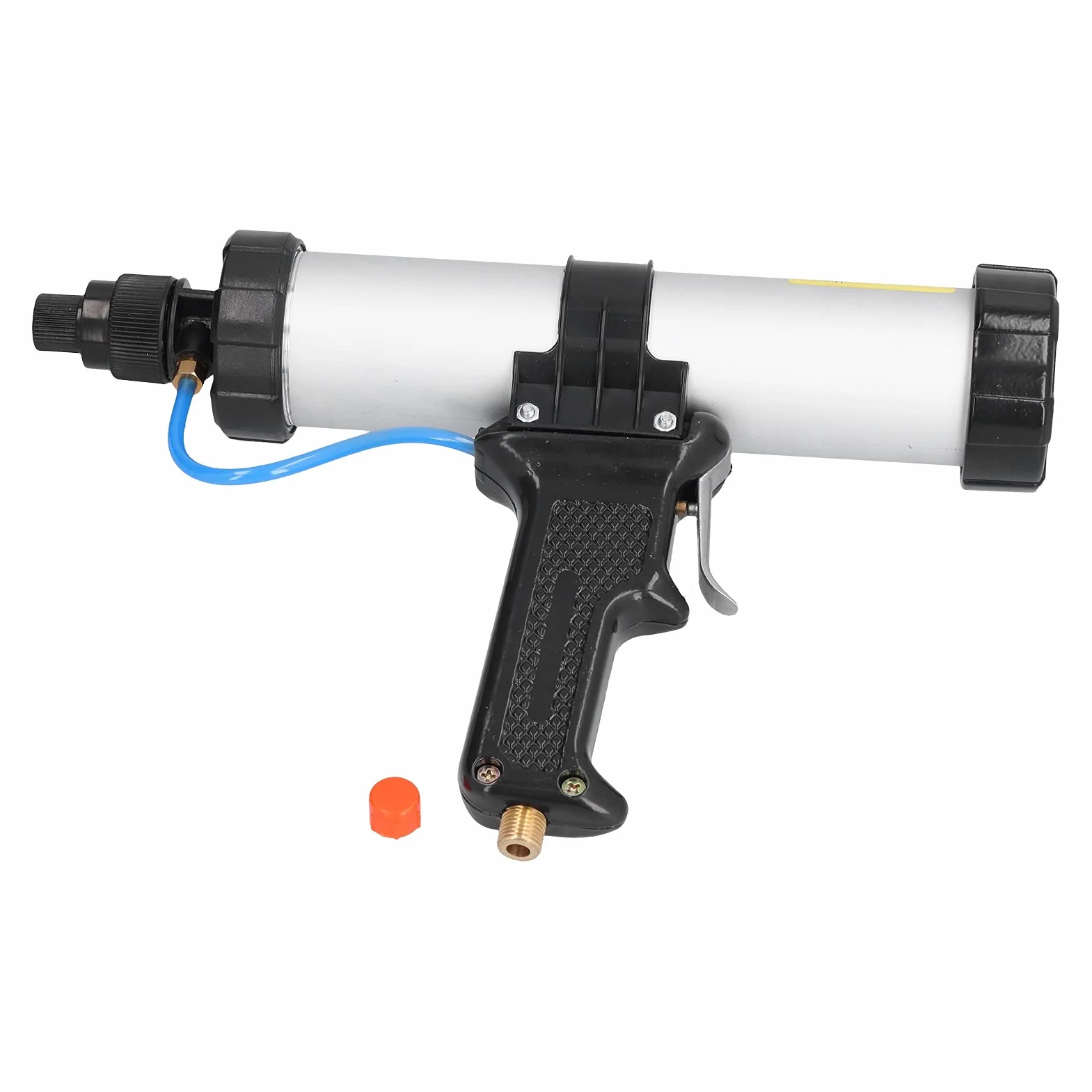 Pneumatyczny pistolet do uszczelniania powietrza, profesjonalny bezprzewodowy pistolet do uszczelniania o pojemności 310 ml z regulatorem przepływu powietrza, do wkładów 10 oz / 10,3 oz / 10,5 oz