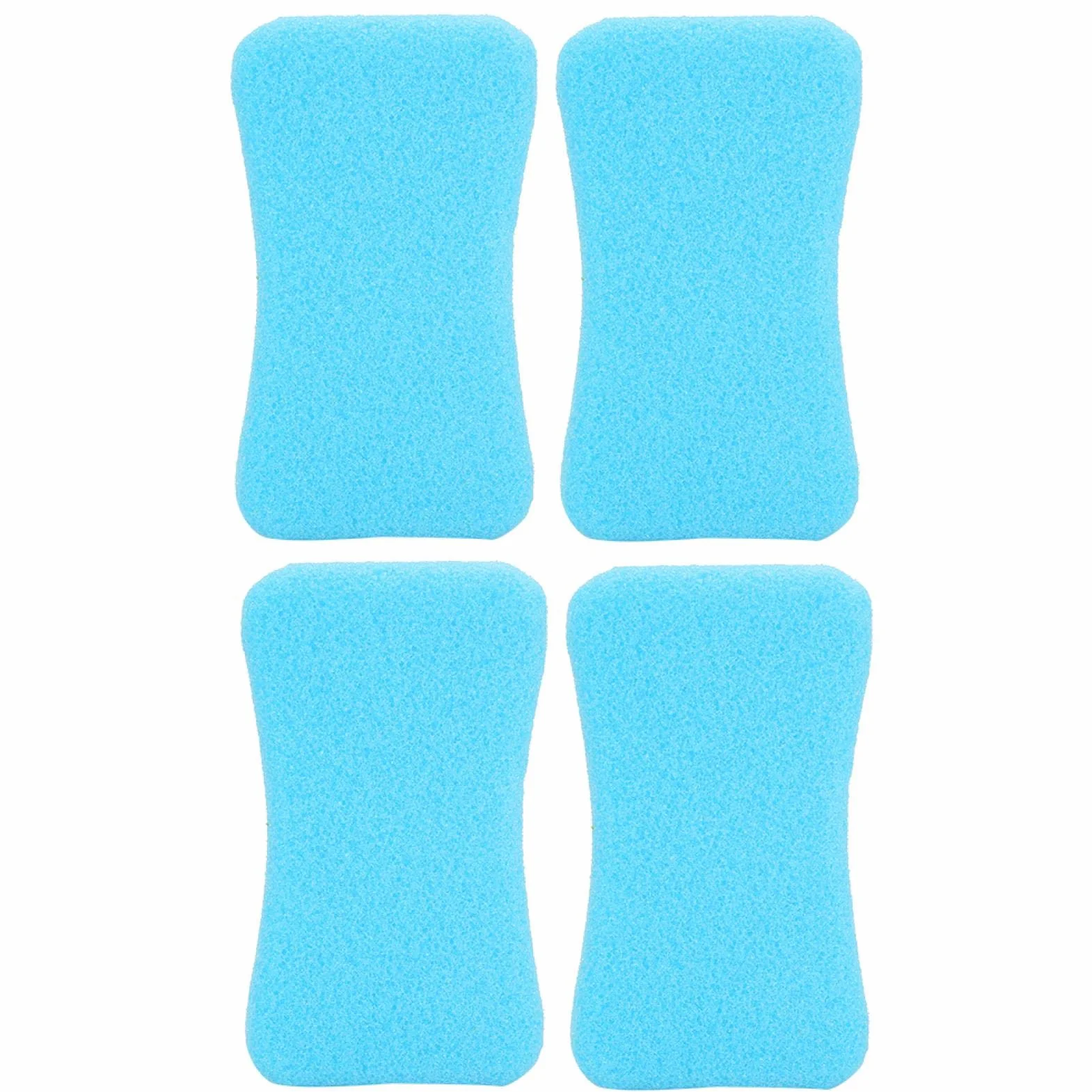 Pumeks do stóp 4 sztuki Peeling kamienia usuwanie kalusa twardej skóry Pedicure Scrubber niebieski