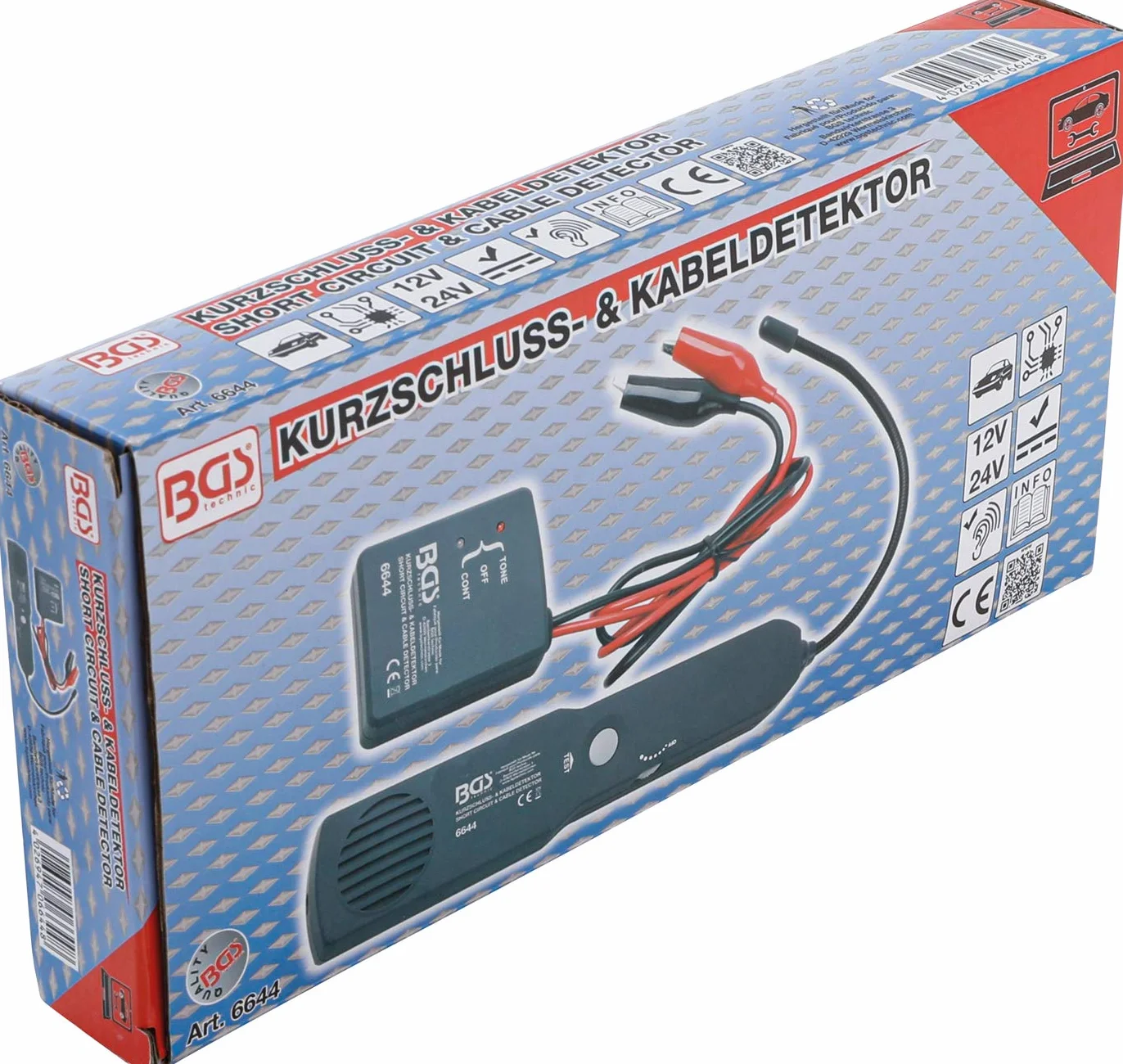 BGS 6644 | Detektor zwarć i kabli