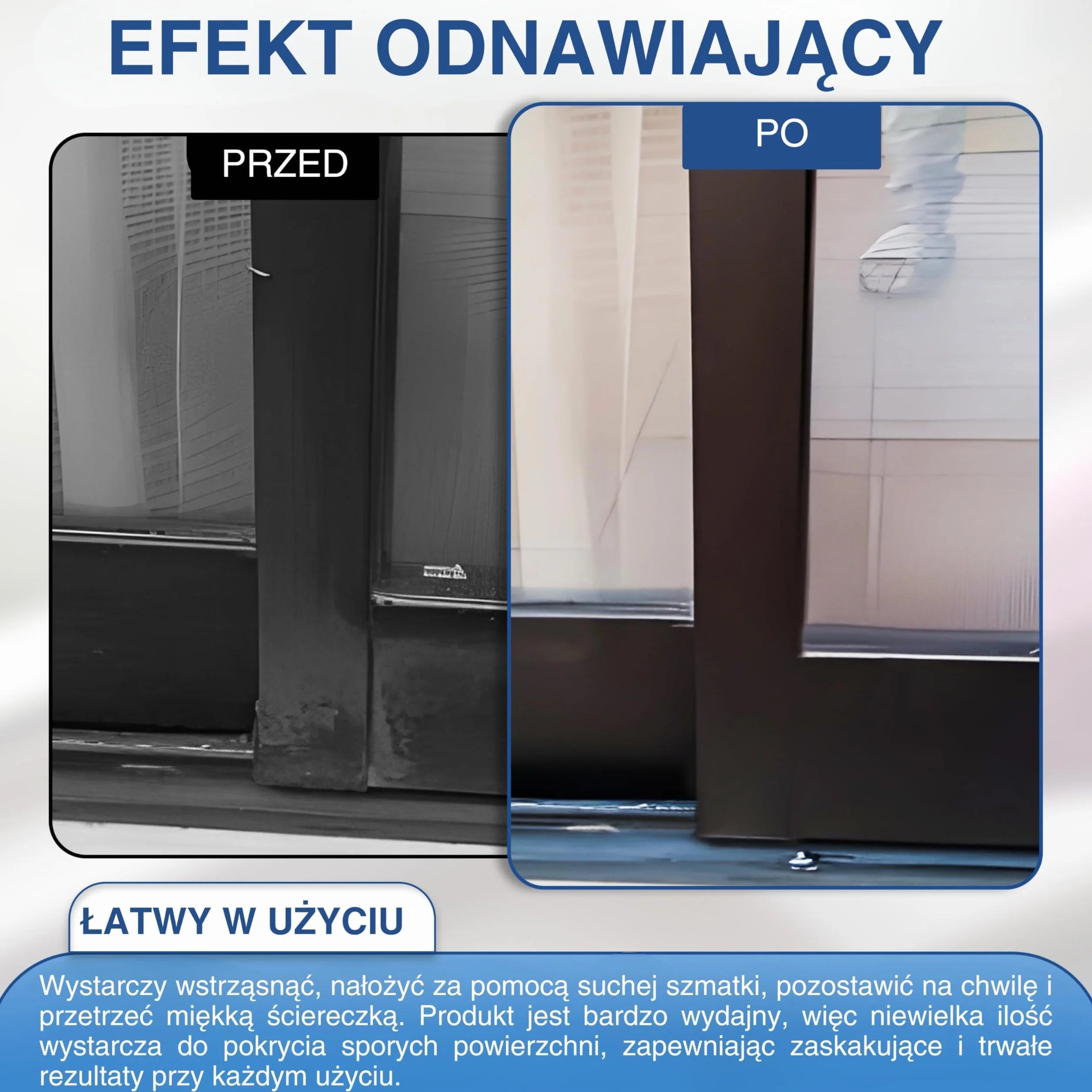 NEUTRO Profesjonalny Środek Czyszczący do Stolarki Aluminiowej Anodowanej | Idealny do Okien, Drzwi i Ram | Odbudowuje i Chroni | Formuła Bezkwasowa (330 g)