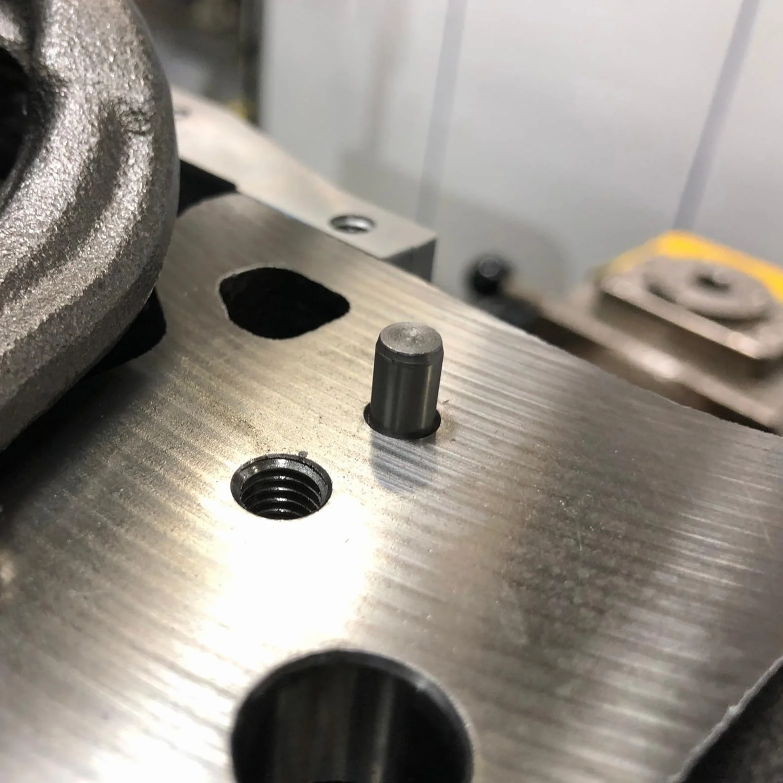 QUARKZMAN 20 szt. M3 x 45 mm 304 trzpień centrujący ze stali nierdzewnej, cylindryczny trzpień wspornikowy równoległy do produkcji mechanicznej, przemysłu, montażu mebli, srebrny