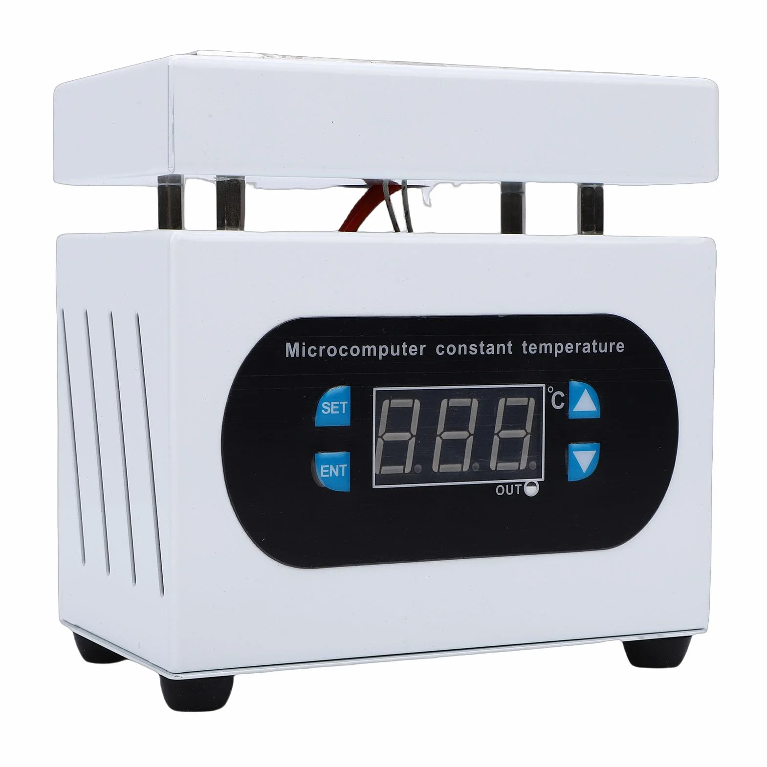 Oumefar Płyta Grzejna do Lutowania Elektryczne Podgrzewanie Wstępne Stacja Lutownicza Elektryczny Podgrzewacz do Lutowania Elektryczna Stacja do Wstępnego 180W 0°C do 400°C (Wtyczka UE)
