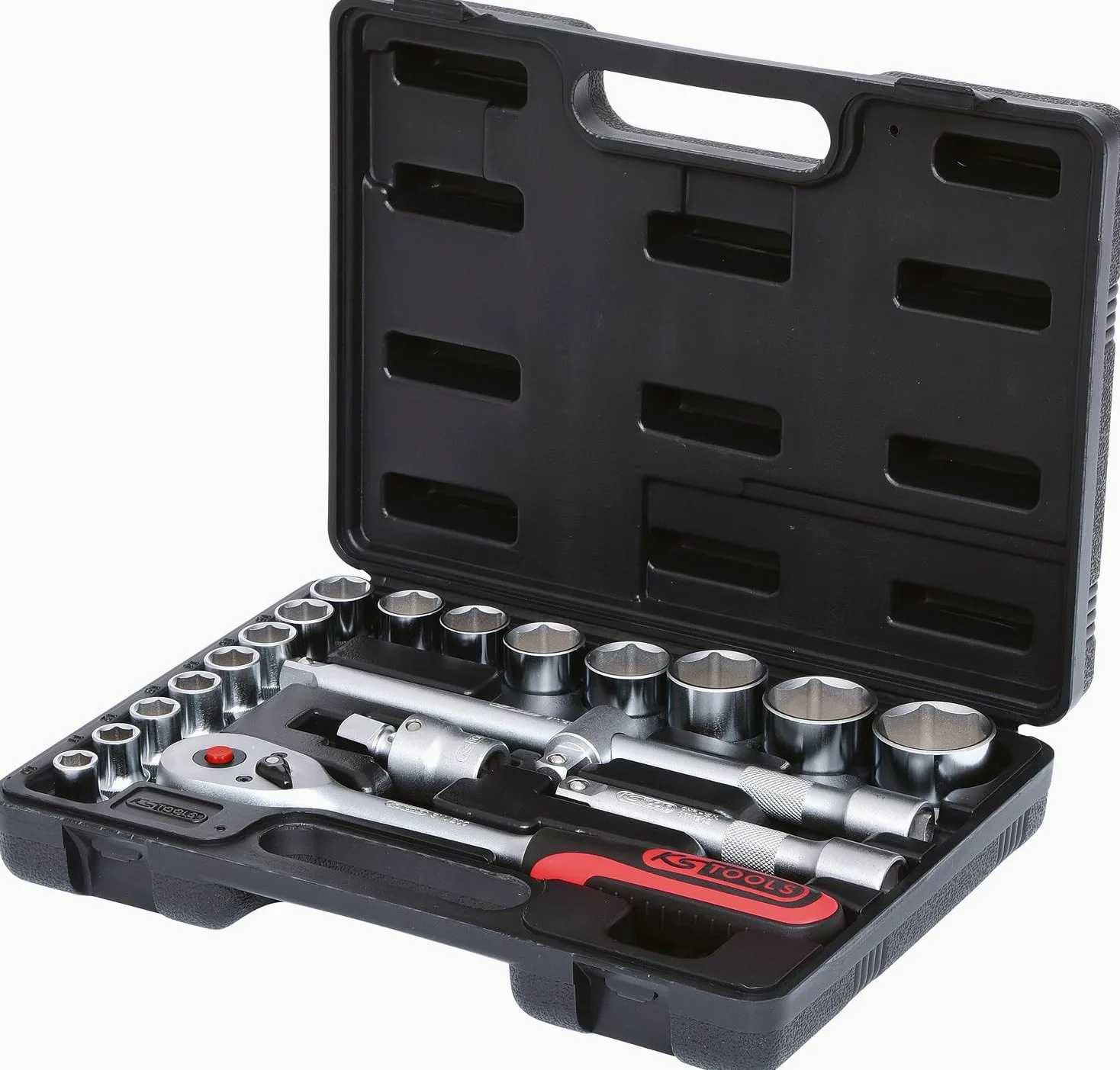 KS Tools 911.0620 1/2" Zestaw kluczy nasadowych, 20-szt