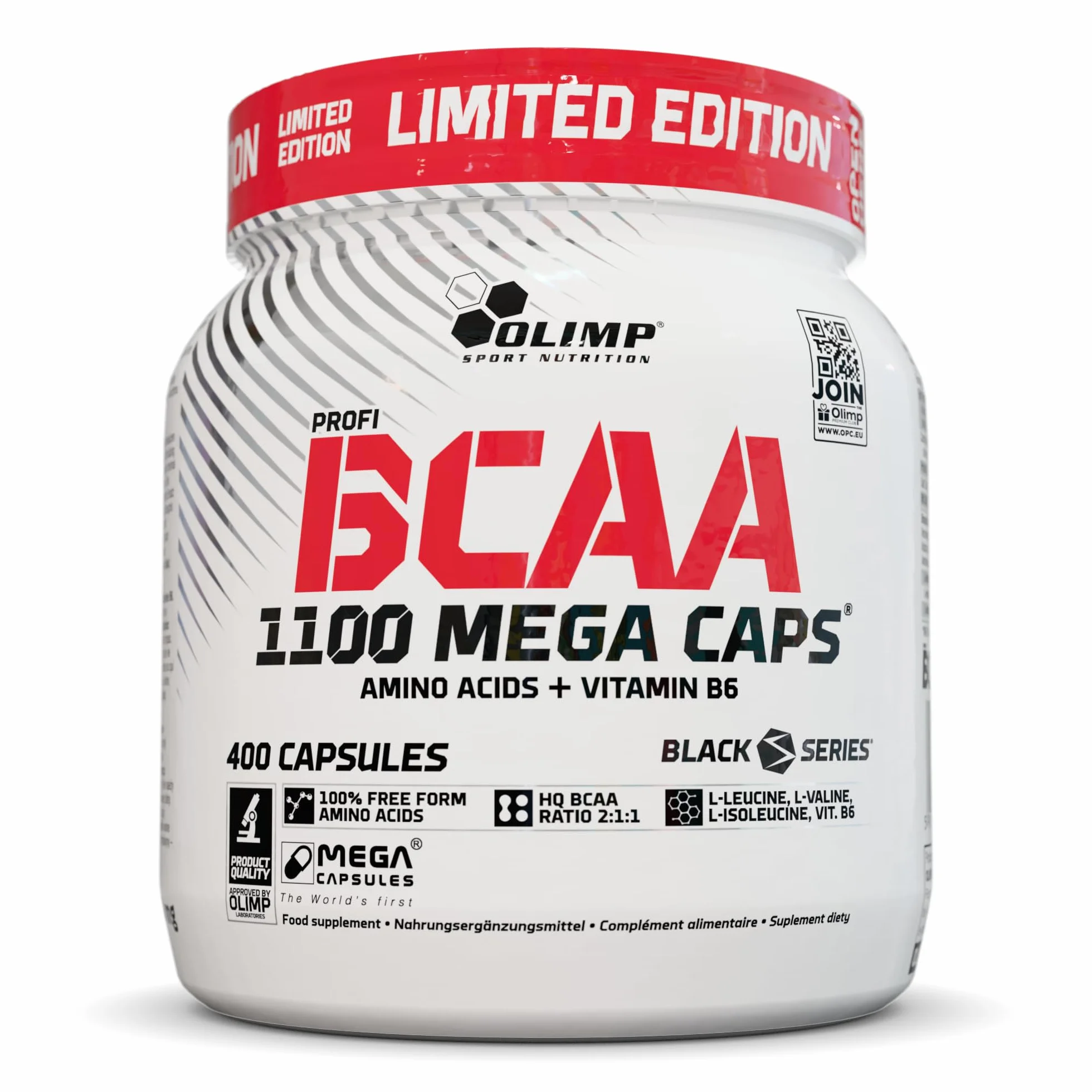 Olimp BCAA 1100 Mega Caps - 400 Kapsułek